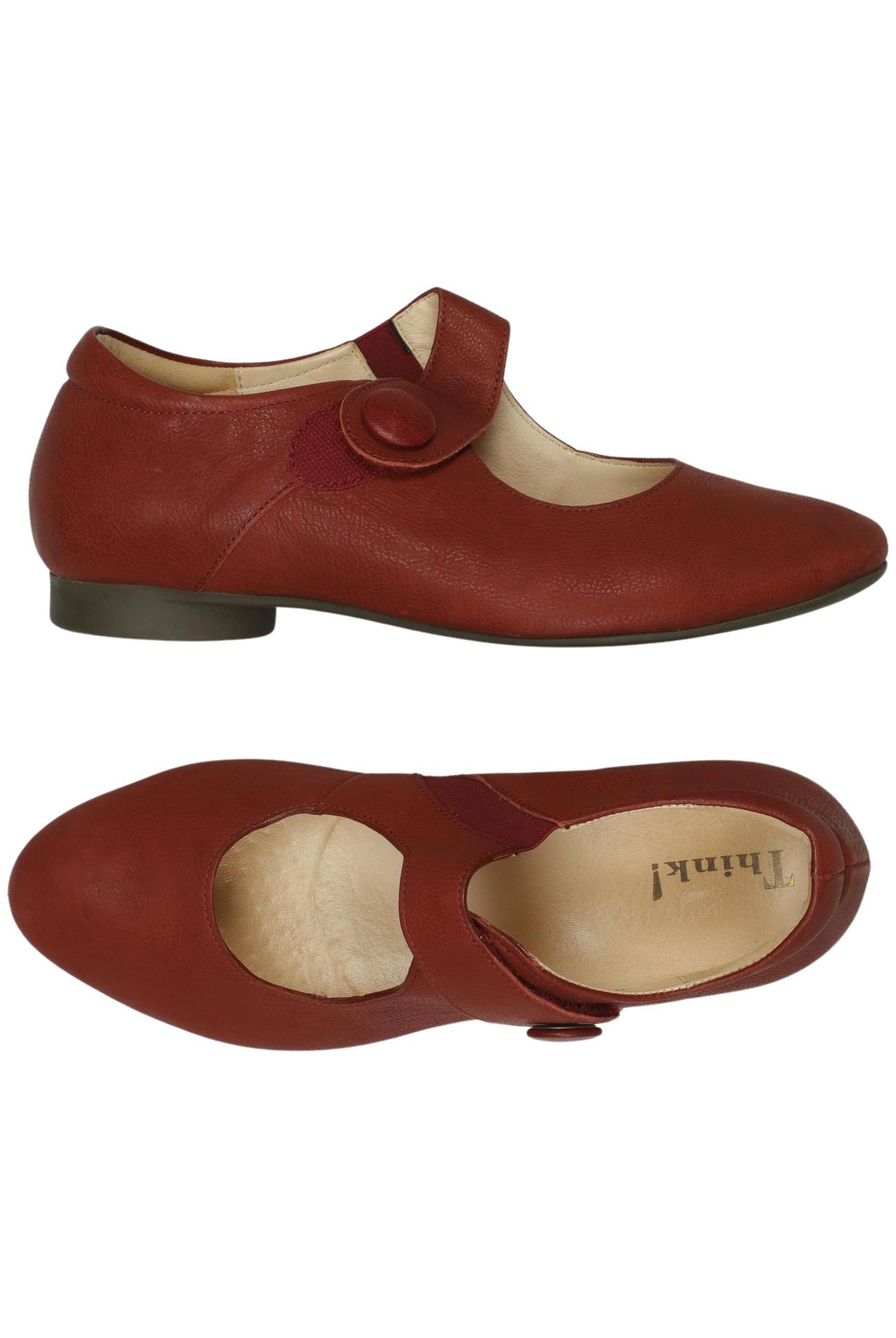 

Think! Damen Halbschuh, bordeaux, Gr. 38.5