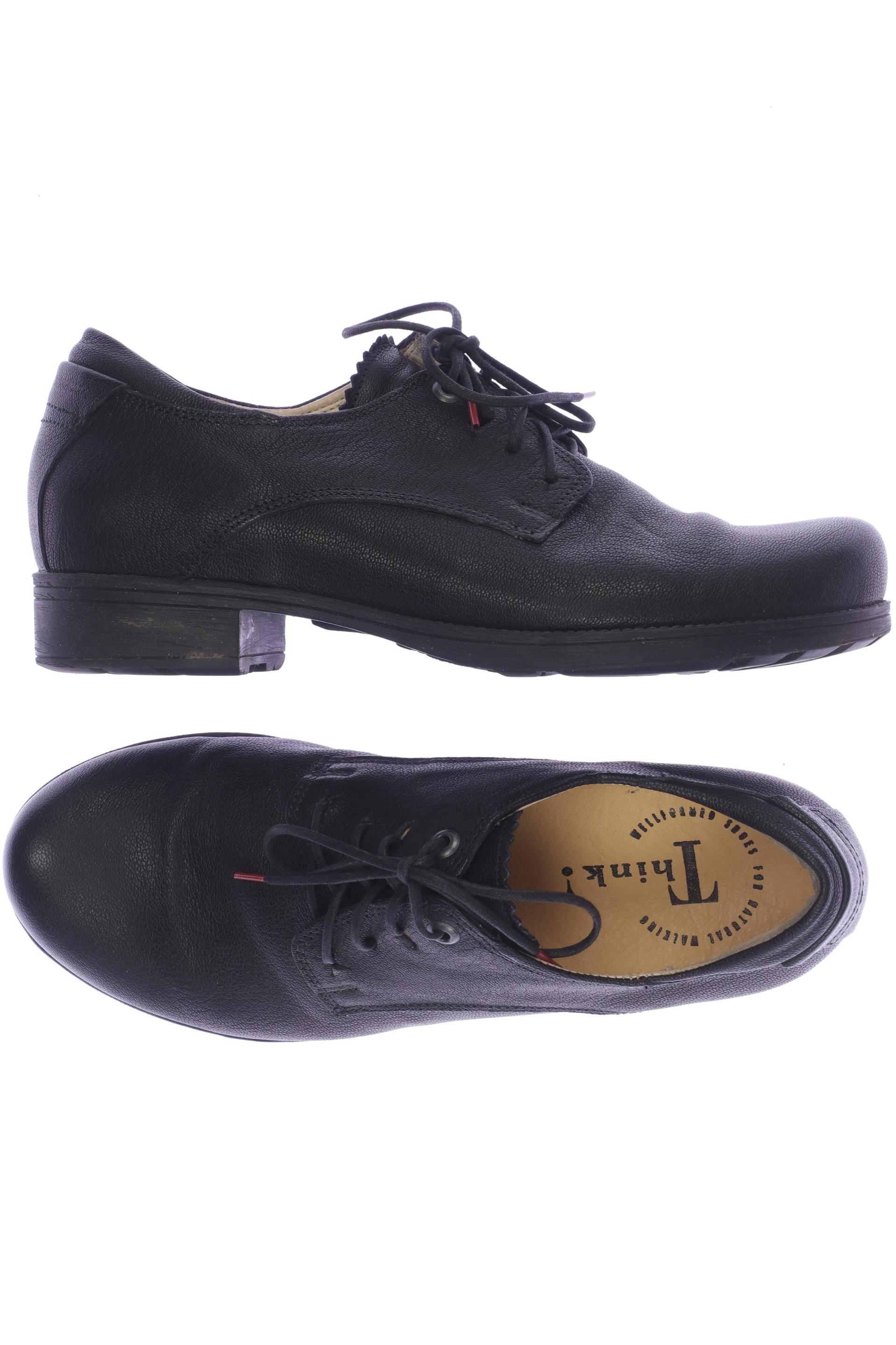 

Think! Damen Halbschuh, schwarz, Gr. 37.5