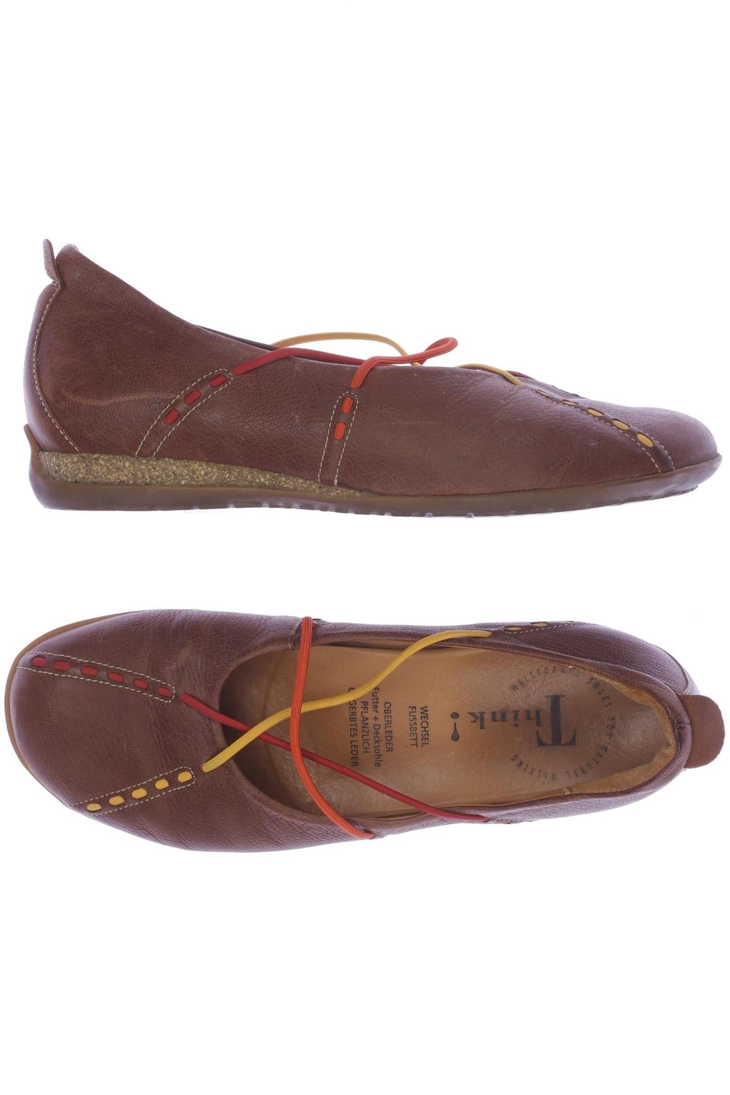 

Think! Damen Halbschuh, braun, Gr. 36.5