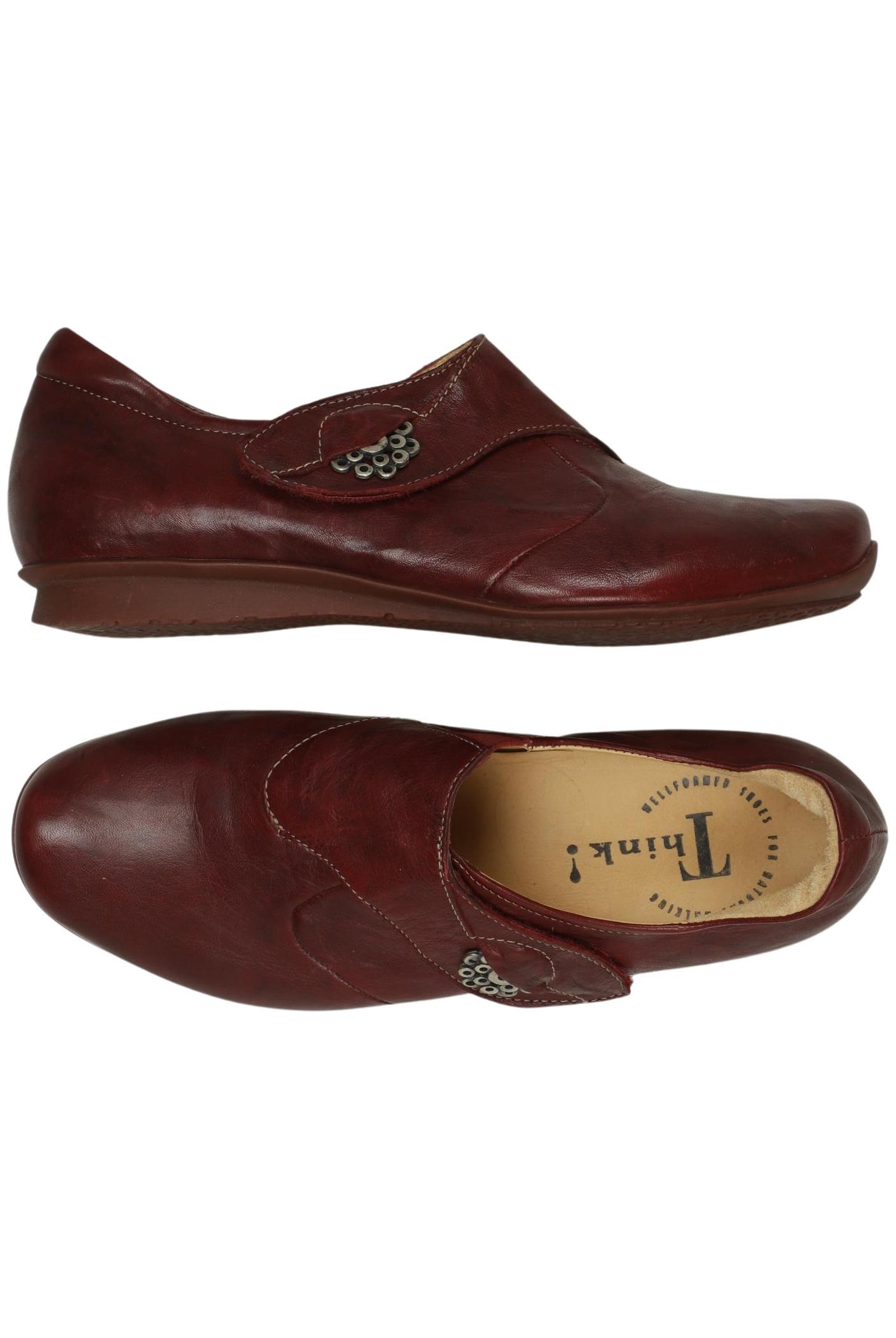 

Think! Damen Halbschuh, rot, Gr. 36.5