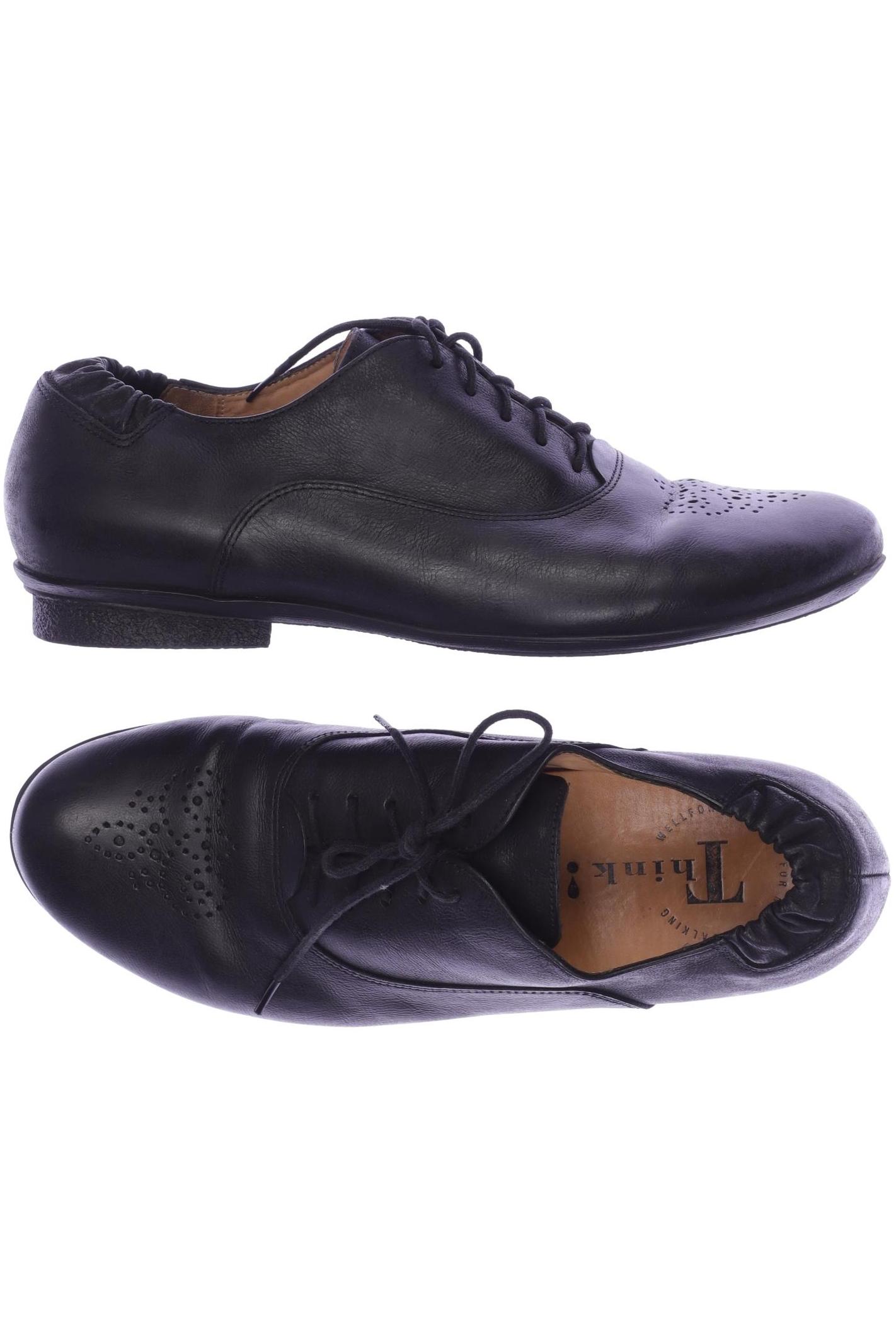 

Think! Damen Halbschuh, schwarz, Gr. 39.5
