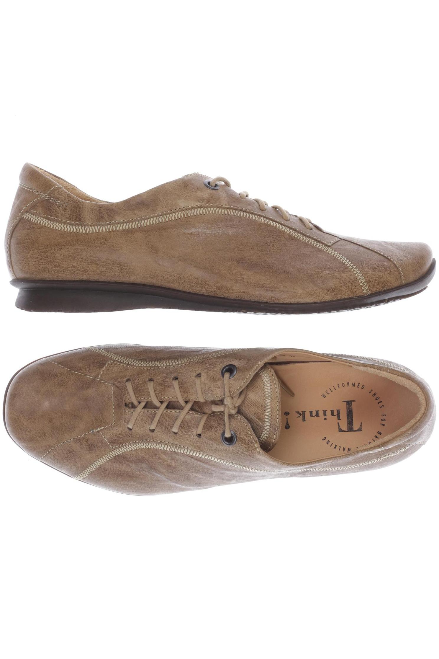 

Think! Damen Halbschuh, beige, Gr. 37.5