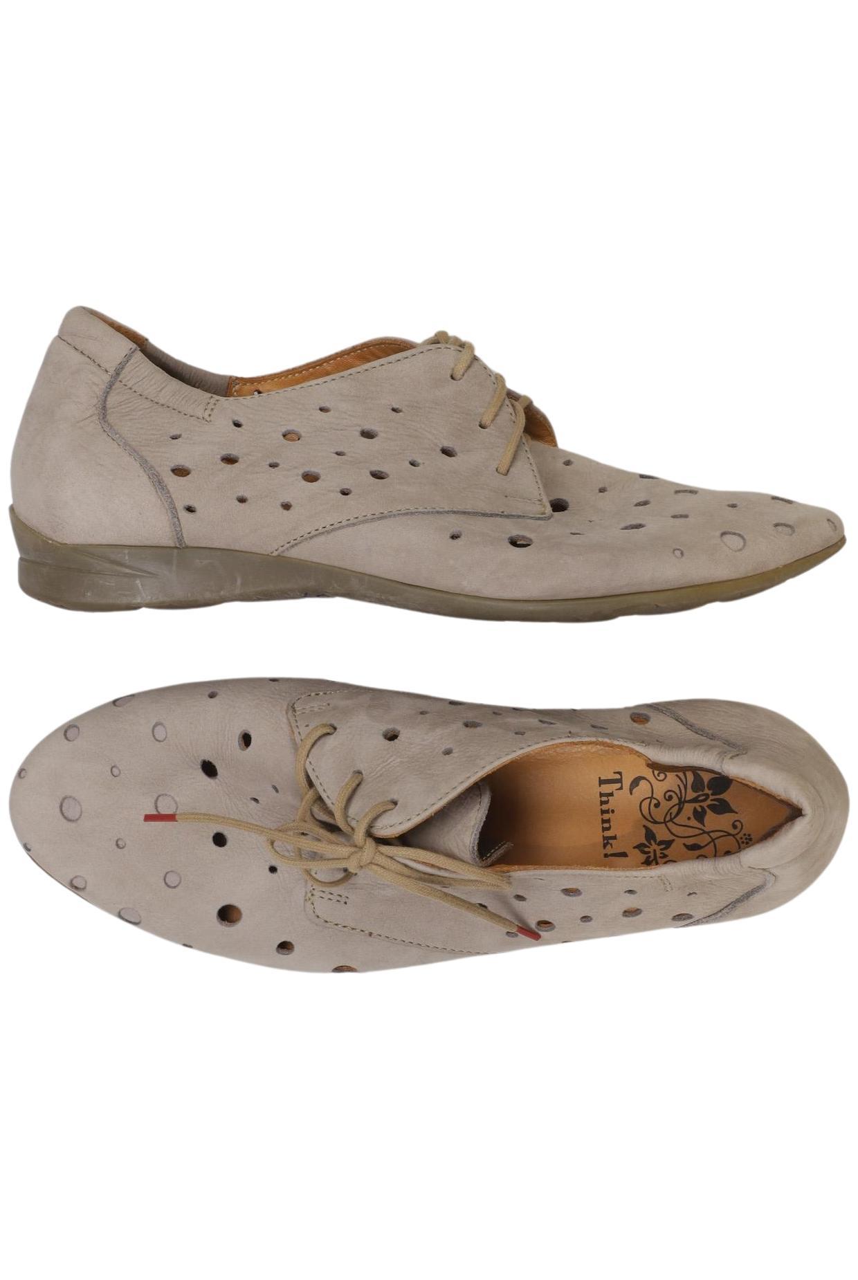 

Think! Damen Halbschuh, beige, Gr. 36.5