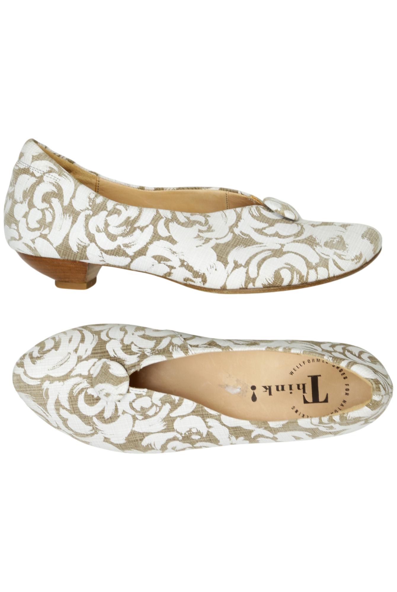 

Think! Damen Halbschuh, beige, Gr. 38.5