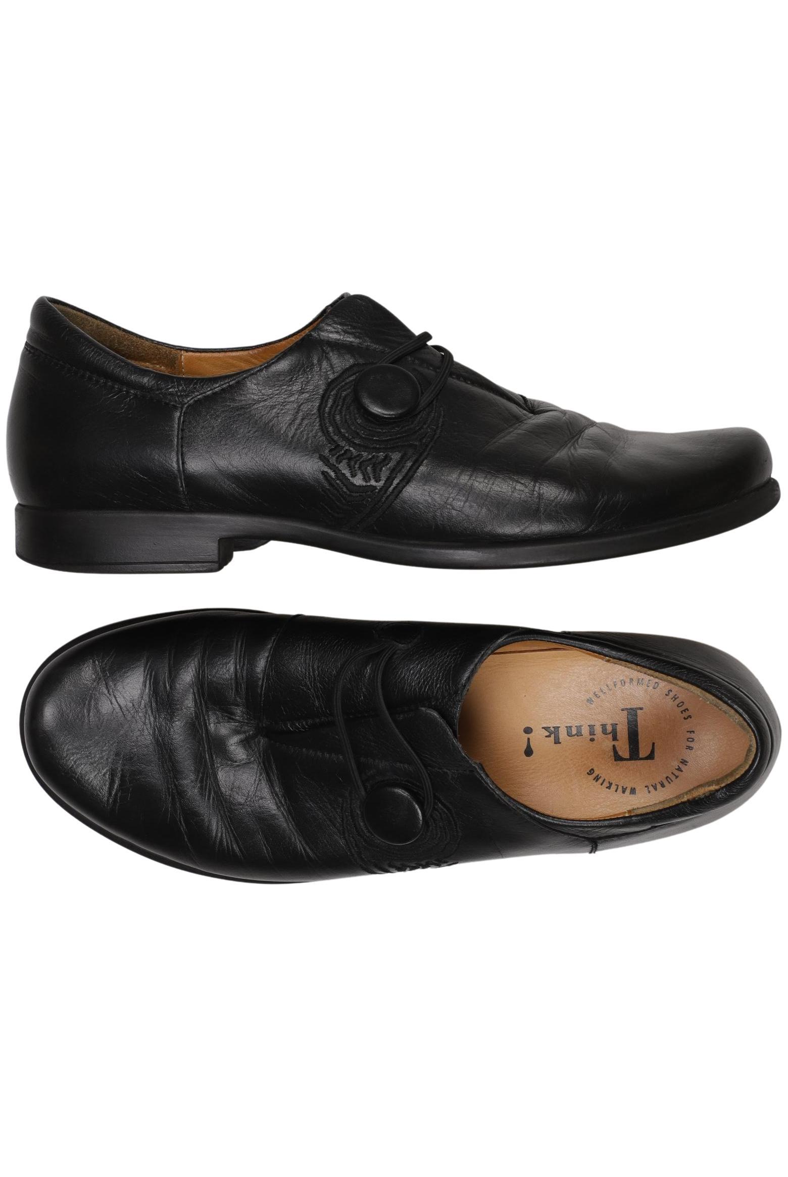 

Think! Damen Halbschuh, schwarz, Gr. 39.5