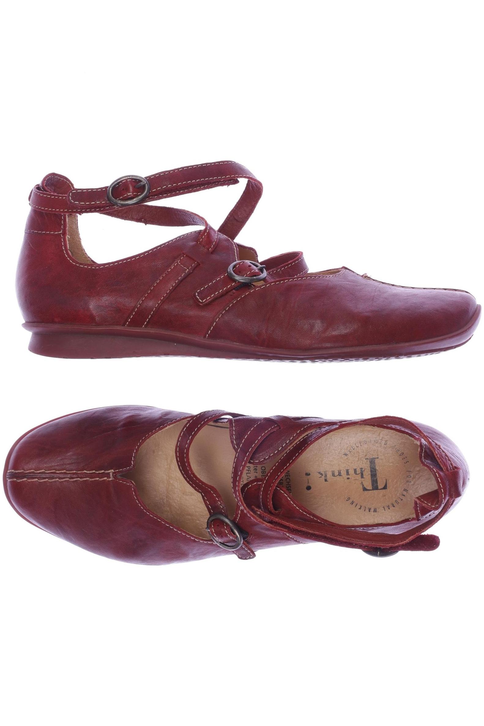 

Think! Damen Halbschuh, bordeaux, Gr. 38