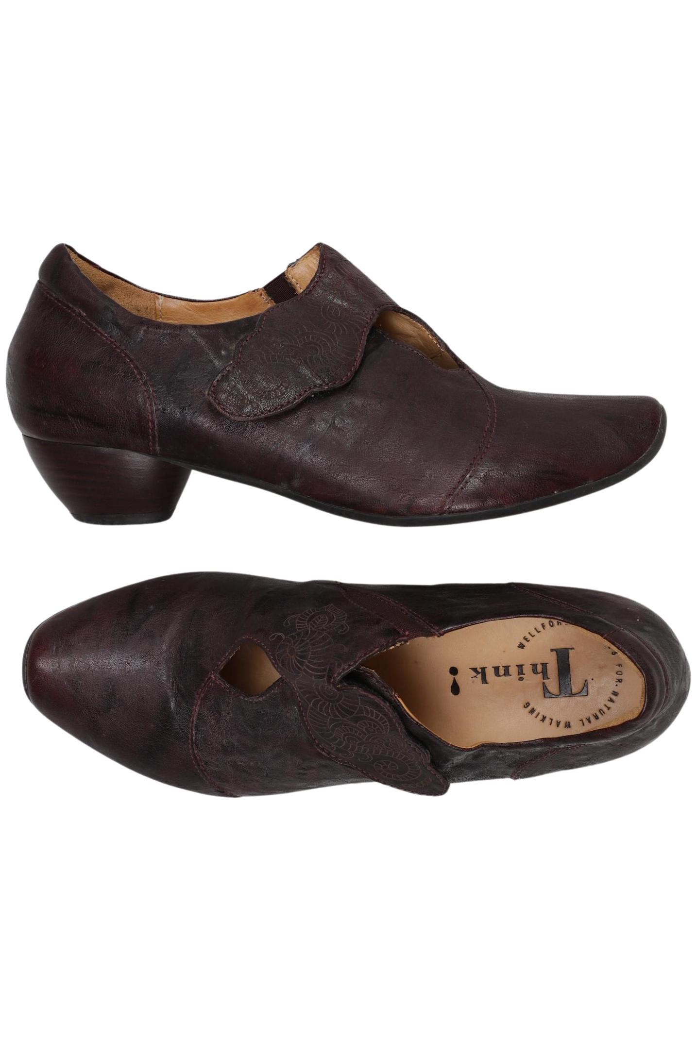 

Think! Damen Halbschuh, bordeaux, Gr. 39