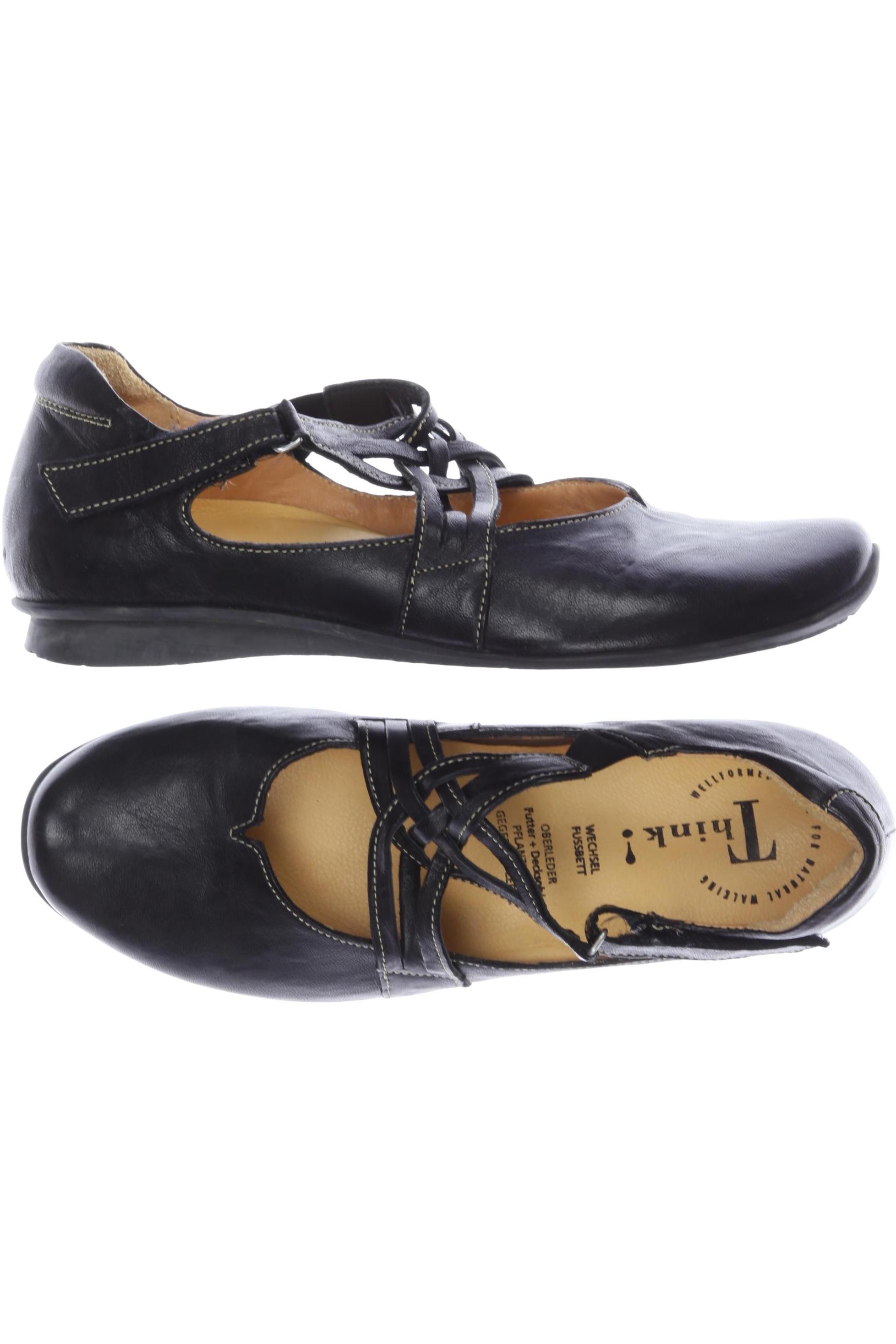 

Think! Damen Halbschuh, schwarz, Gr. 38.5