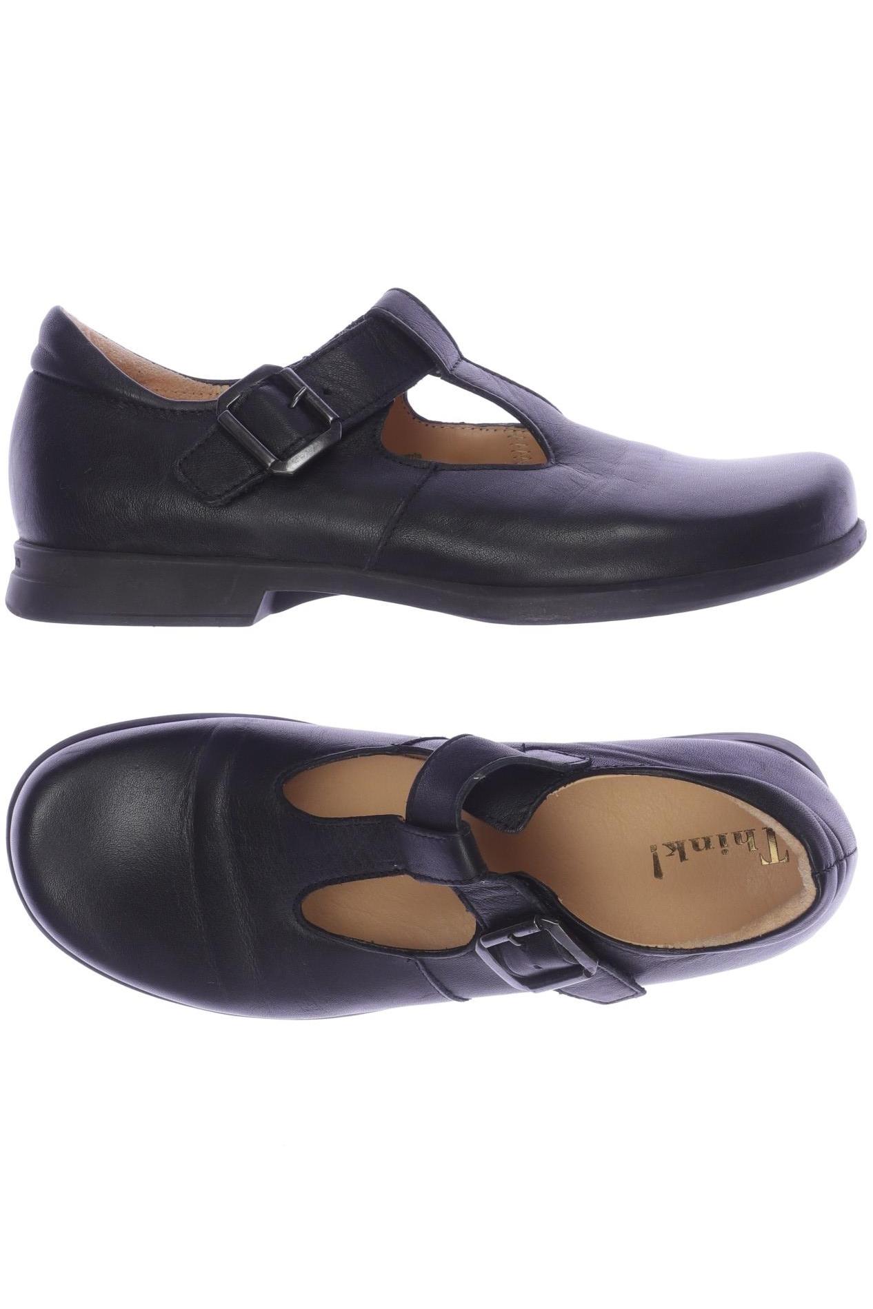 

Think! Damen Halbschuh, schwarz, Gr. 39.5