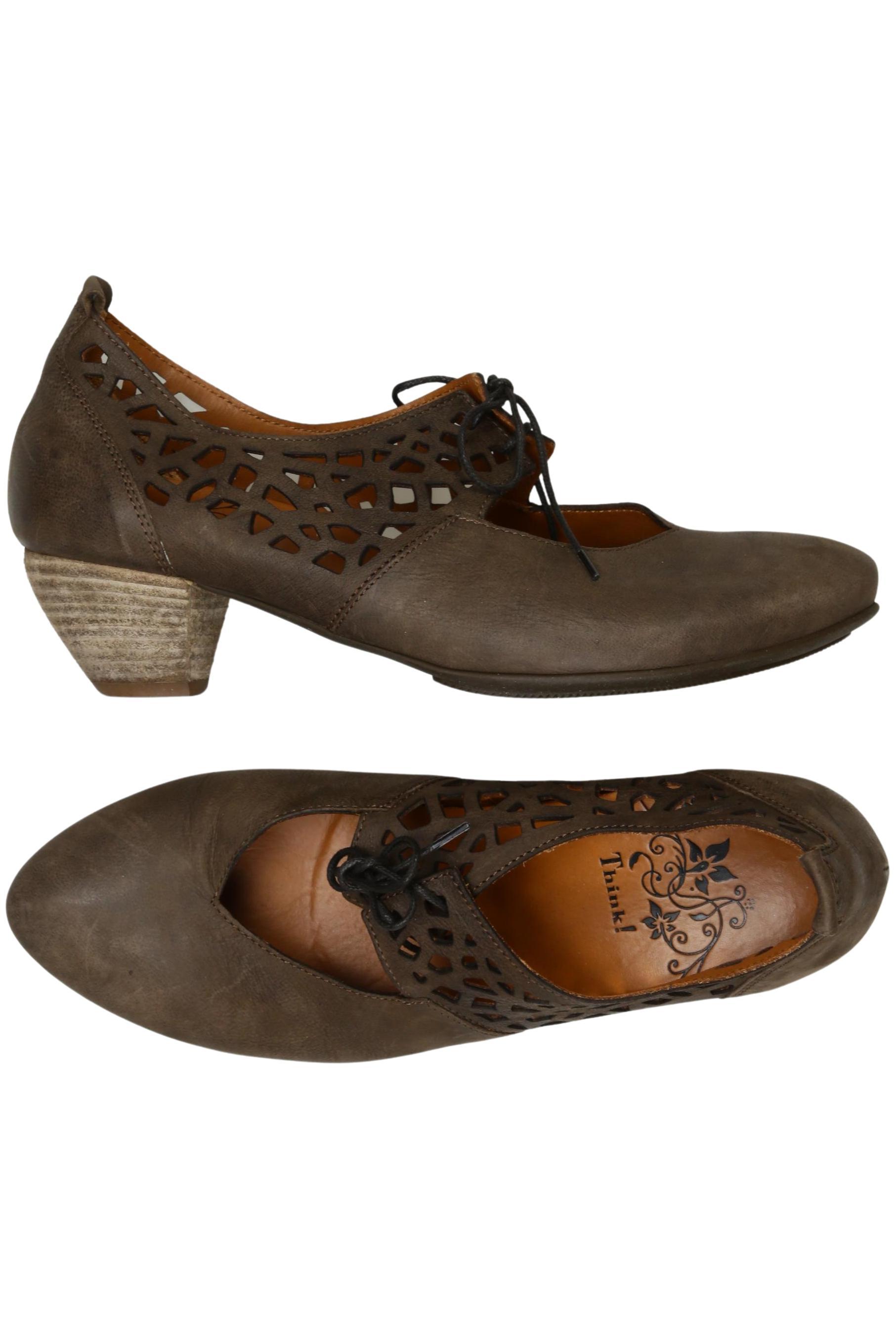 

Think! Damen Halbschuh, braun, Gr. 38.5