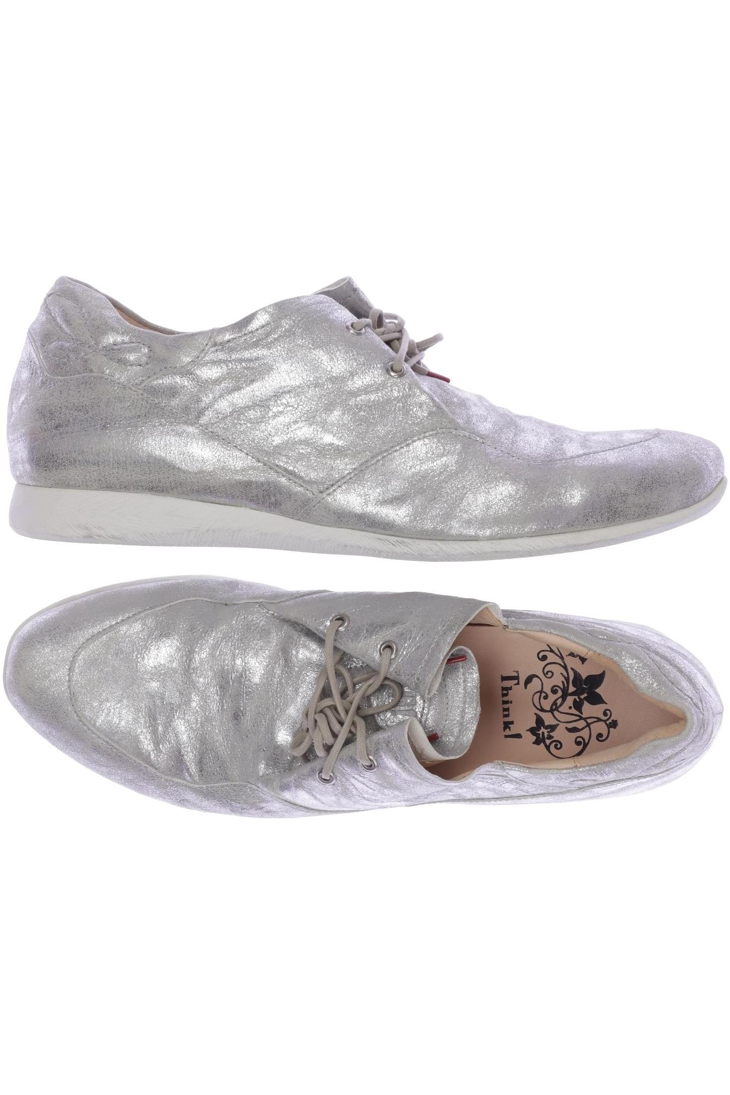 

Think! Damen Halbschuh, silber, Gr. 41