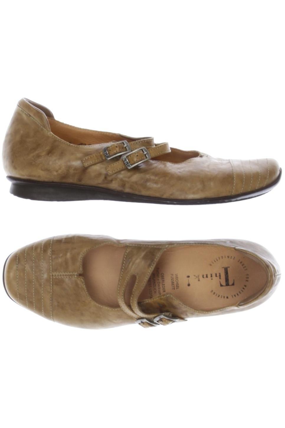 

Think! Damen Halbschuh, beige, Gr. 39.5