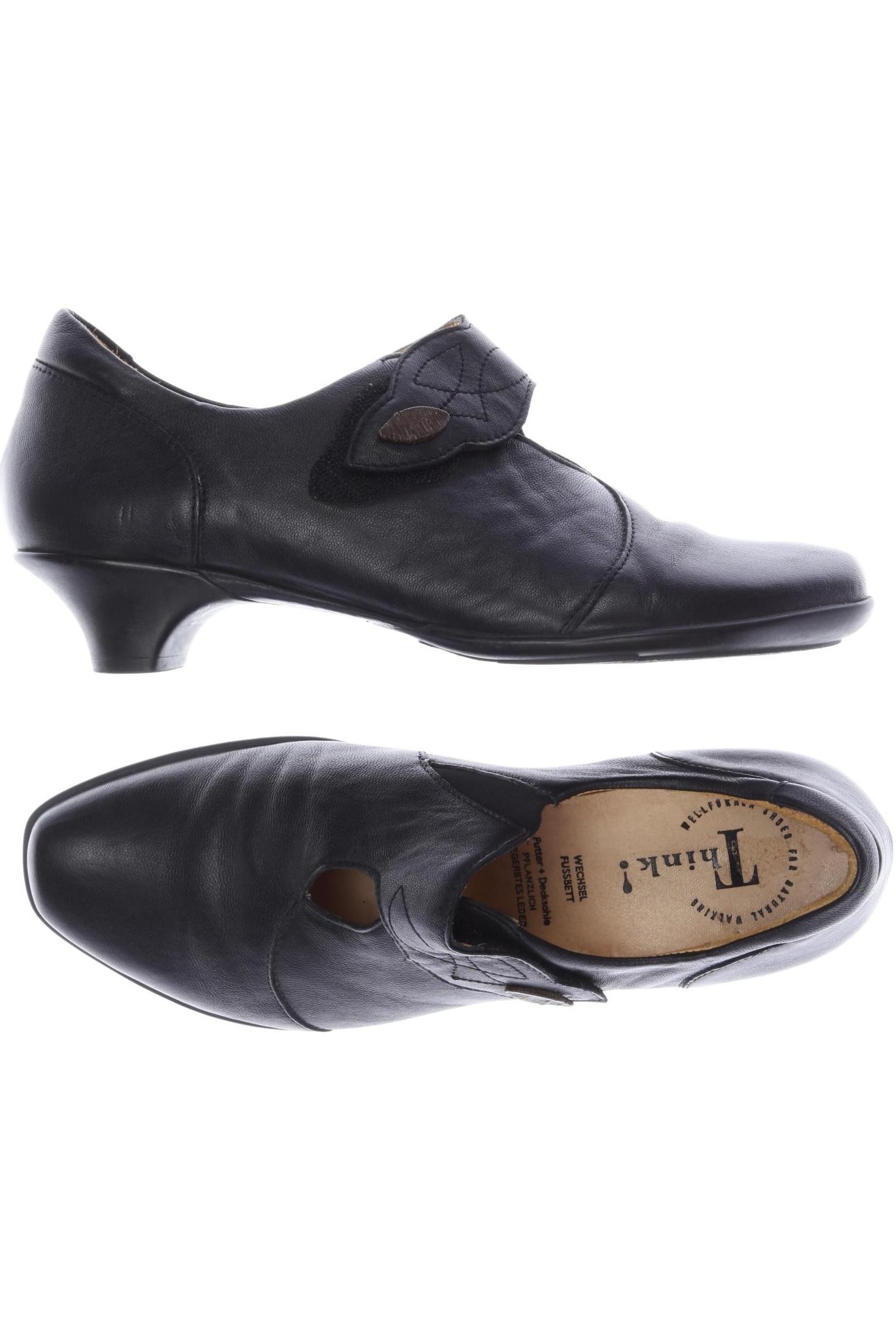 

Think! Damen Halbschuh, schwarz, Gr. 38.5