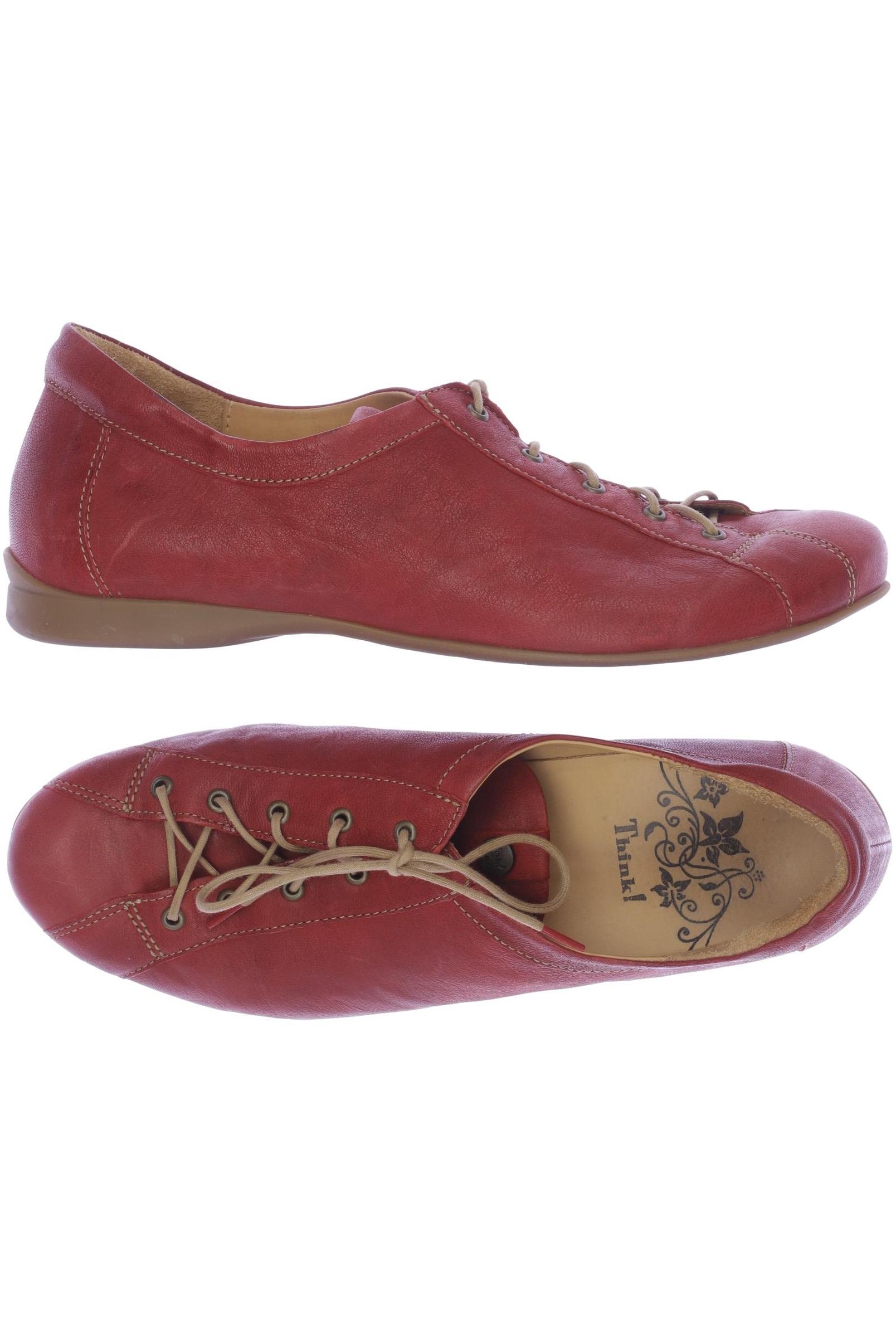 

Think! Damen Halbschuh, rot, Gr. 40