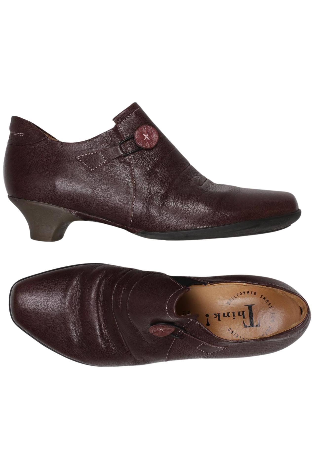 

Think! Damen Halbschuh, bordeaux, Gr. 37