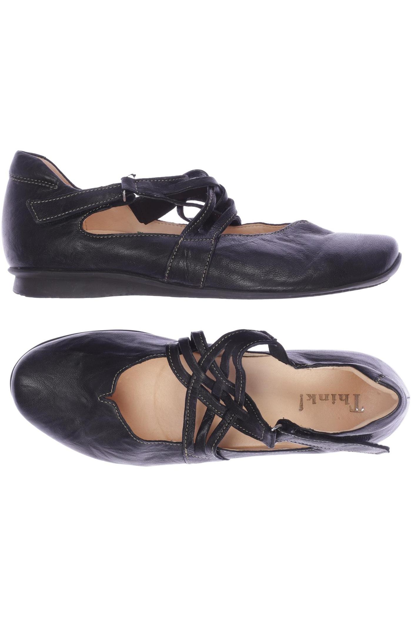 

Think! Damen Halbschuh, schwarz