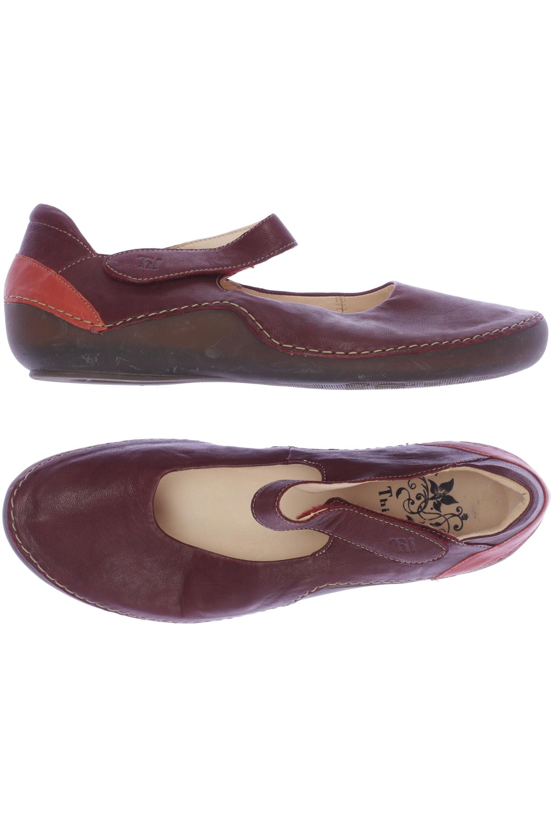 

Think! Damen Halbschuh, bordeaux, Gr. 42