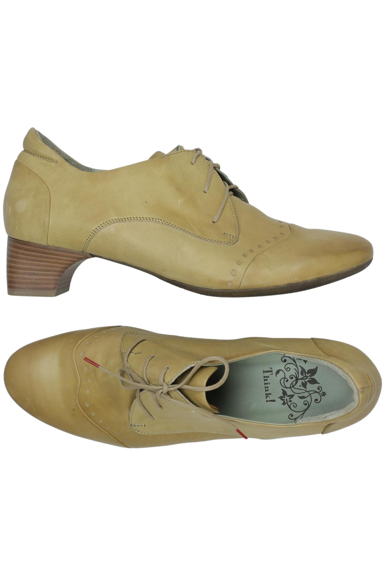 

Think! Damen Halbschuh, gelb, Gr. 42.5