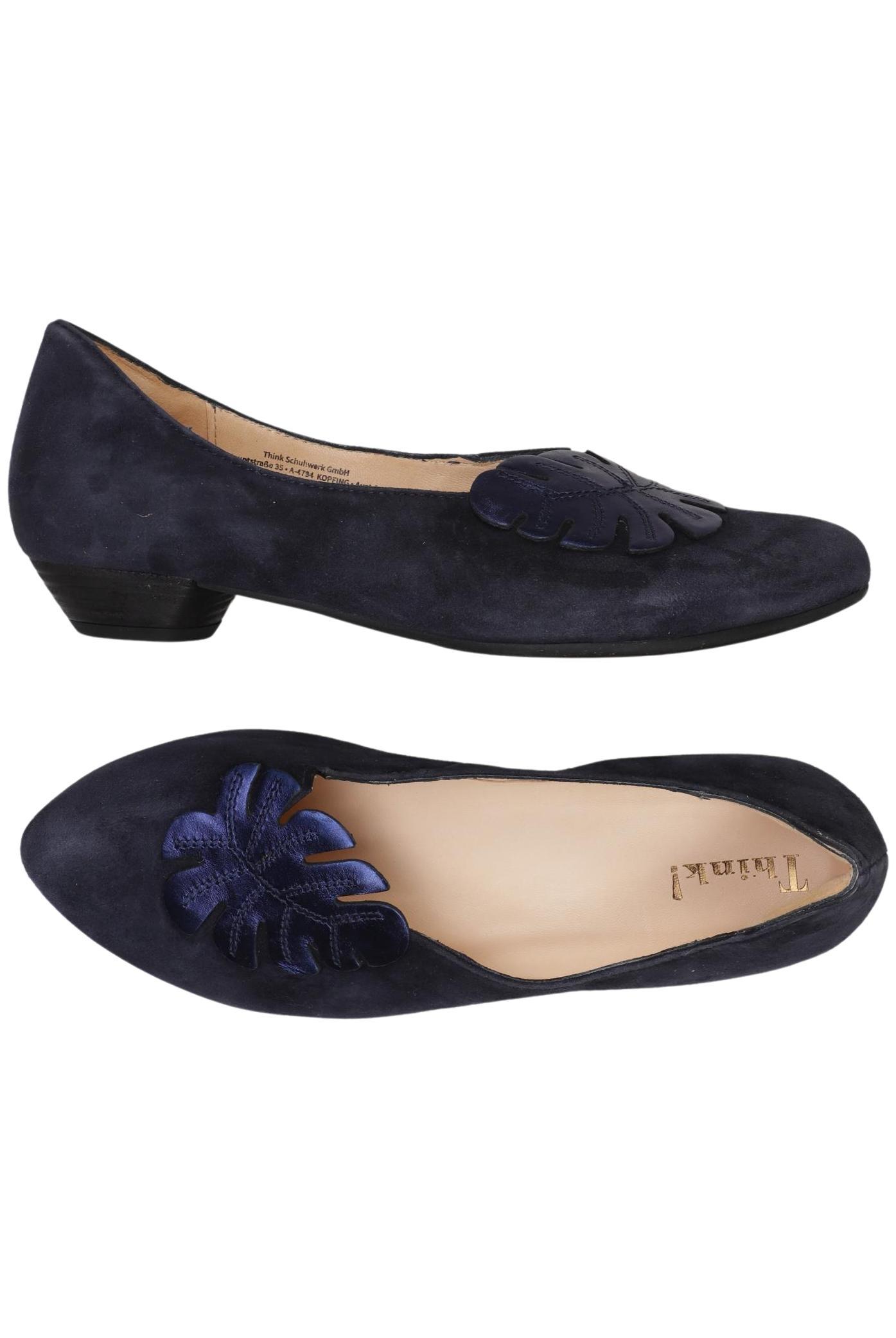 

Think! Damen Pumps, marineblau, Gr. 40.5