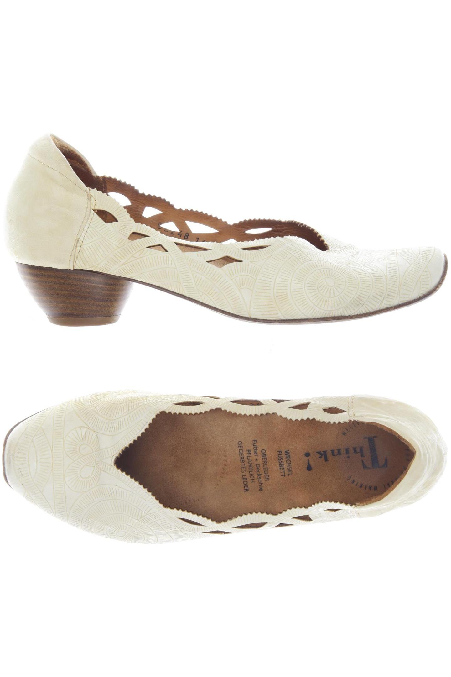 

Think! Damen Pumps, cremeweiß, Gr. 38