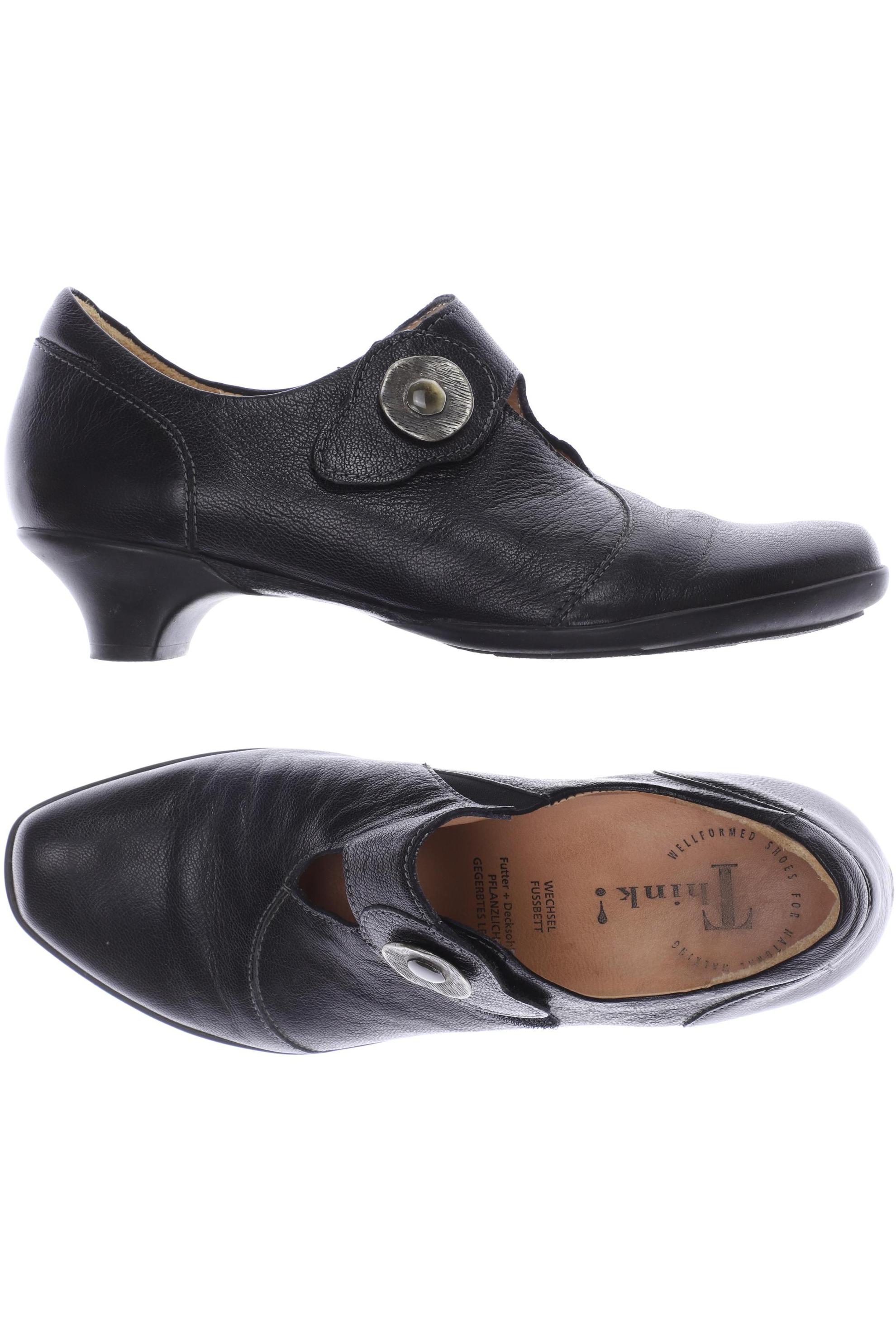 

Think! Damen Pumps, schwarz, Gr. 37.5