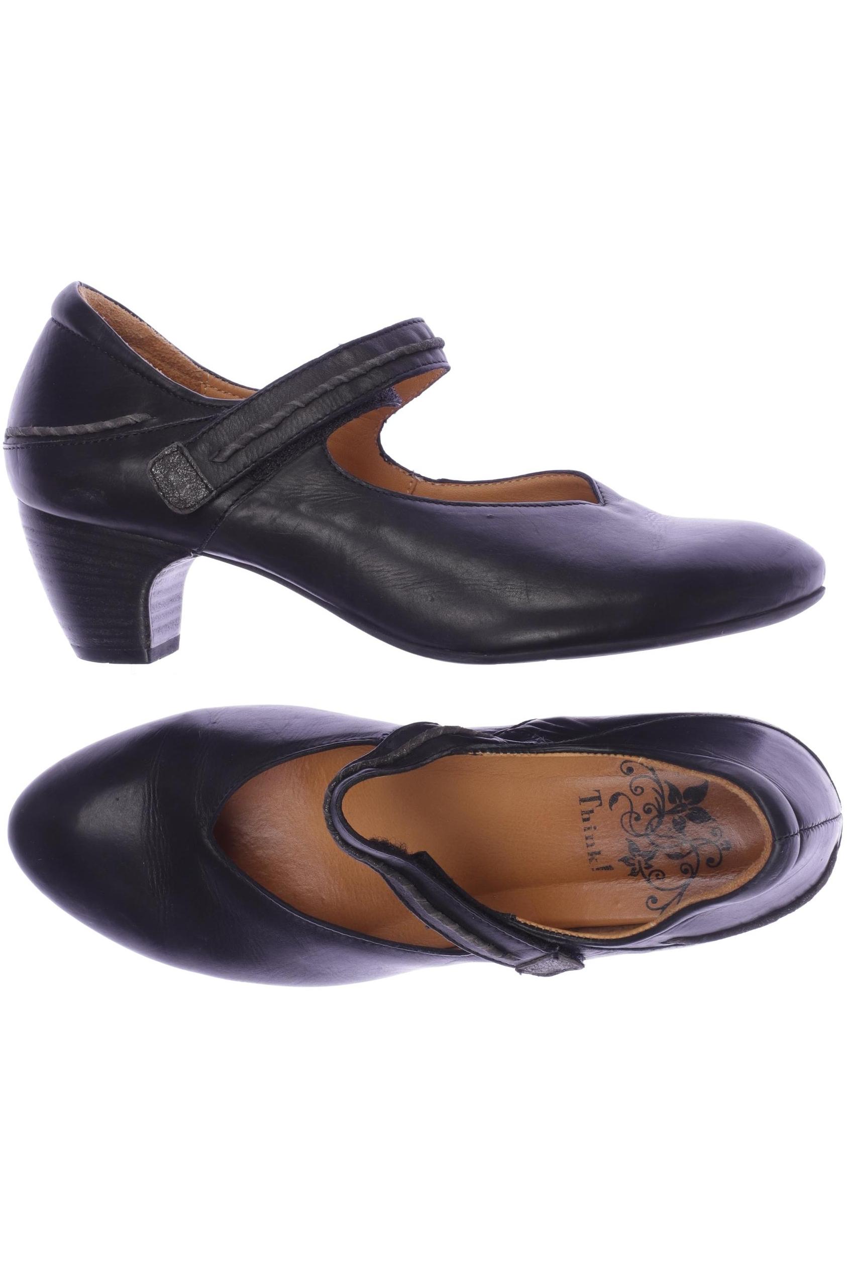 

Think! Damen Pumps, schwarz, Gr. 39.5