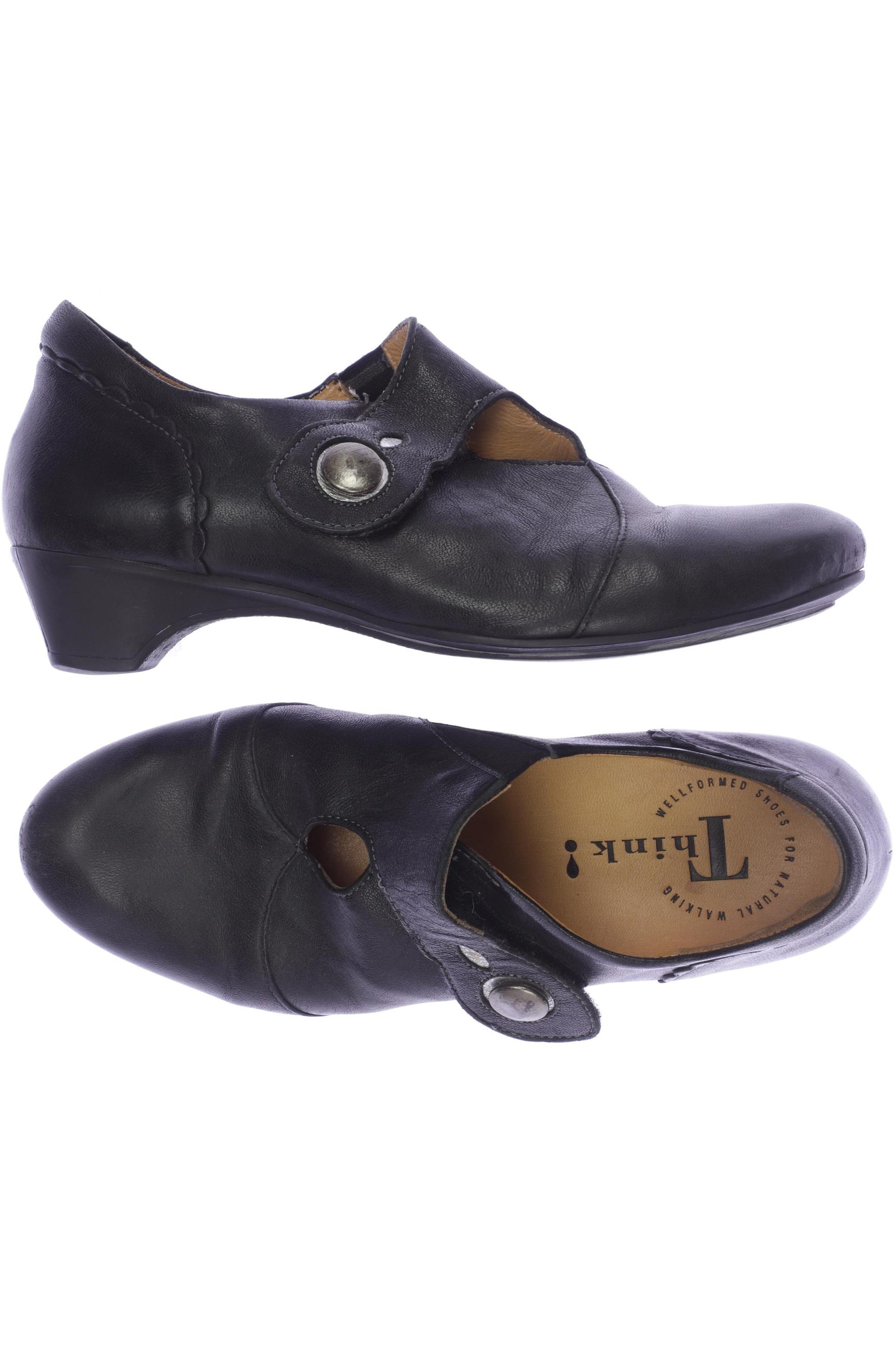 

Think! Damen Pumps, schwarz, Gr. 38.5