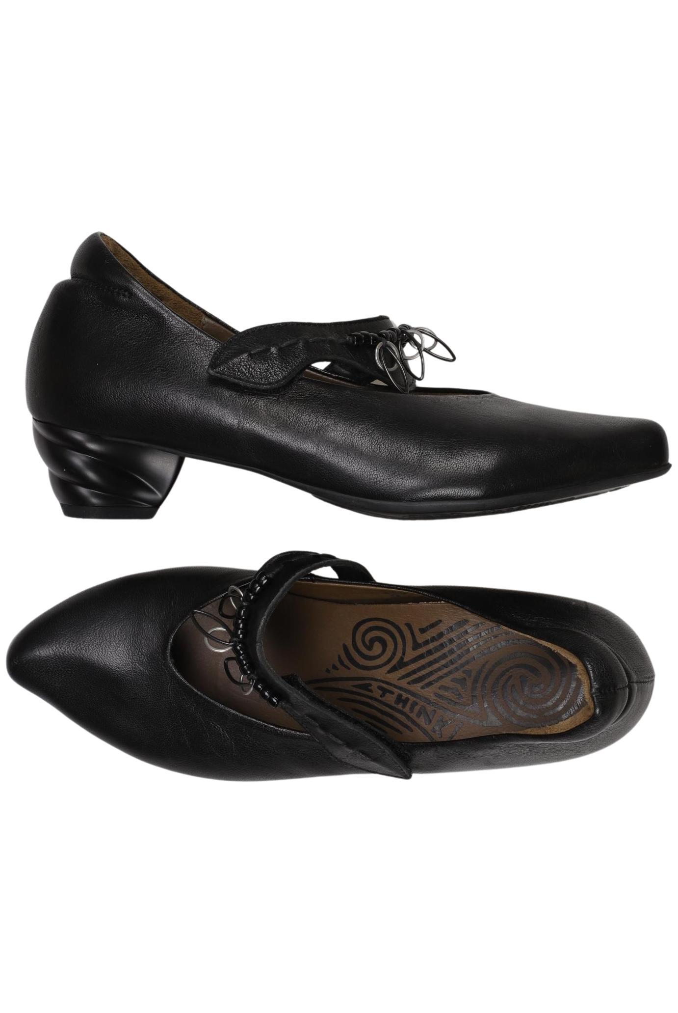 

Think! Damen Pumps, schwarz, Gr. 38.5