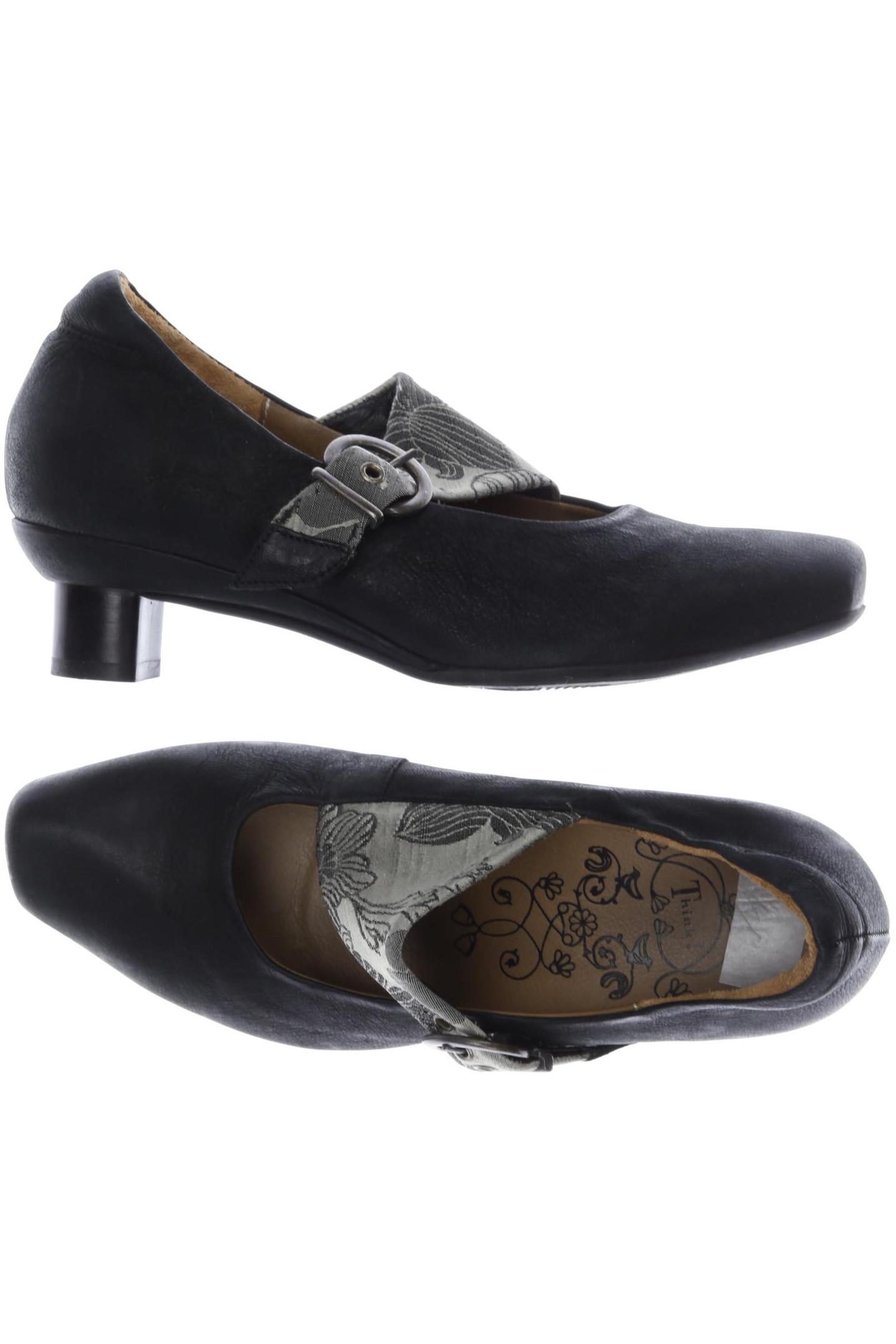 

Think! Damen Pumps, schwarz, Gr. 37.5