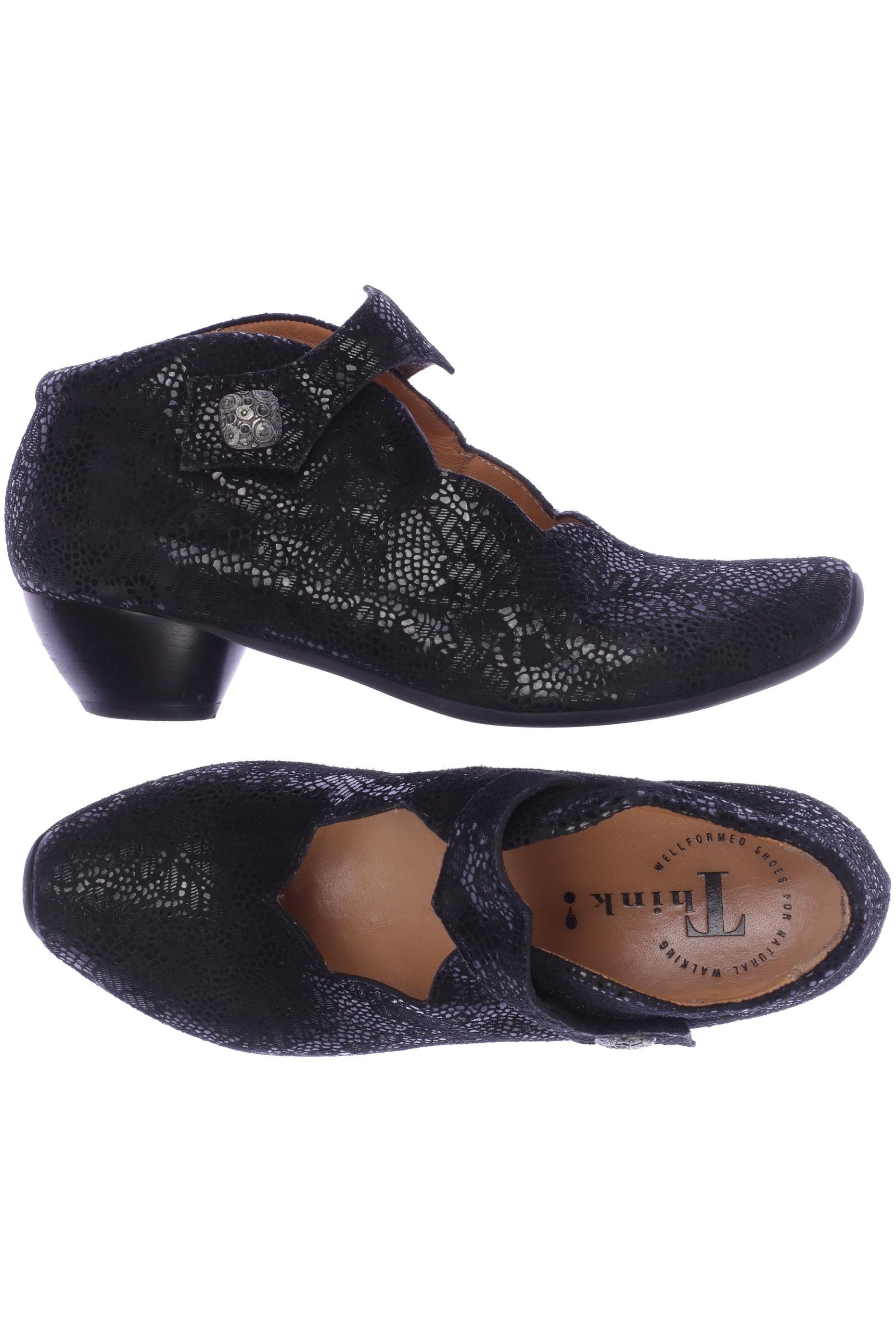 

Think! Damen Pumps, schwarz, Gr. 38.5
