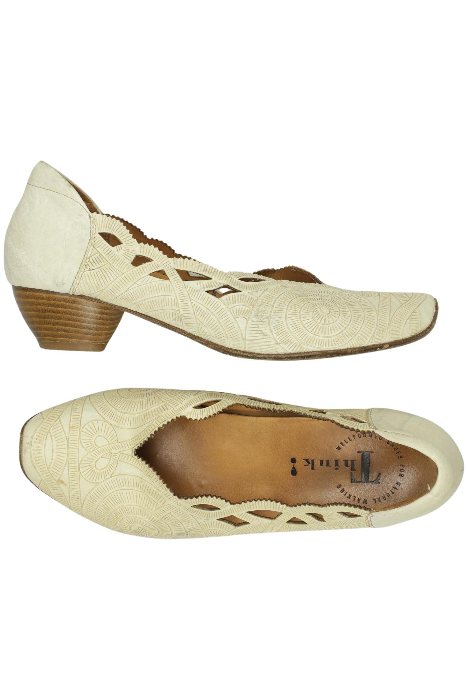 

Think! Damen Pumps, cremeweiß, Gr. 39.5