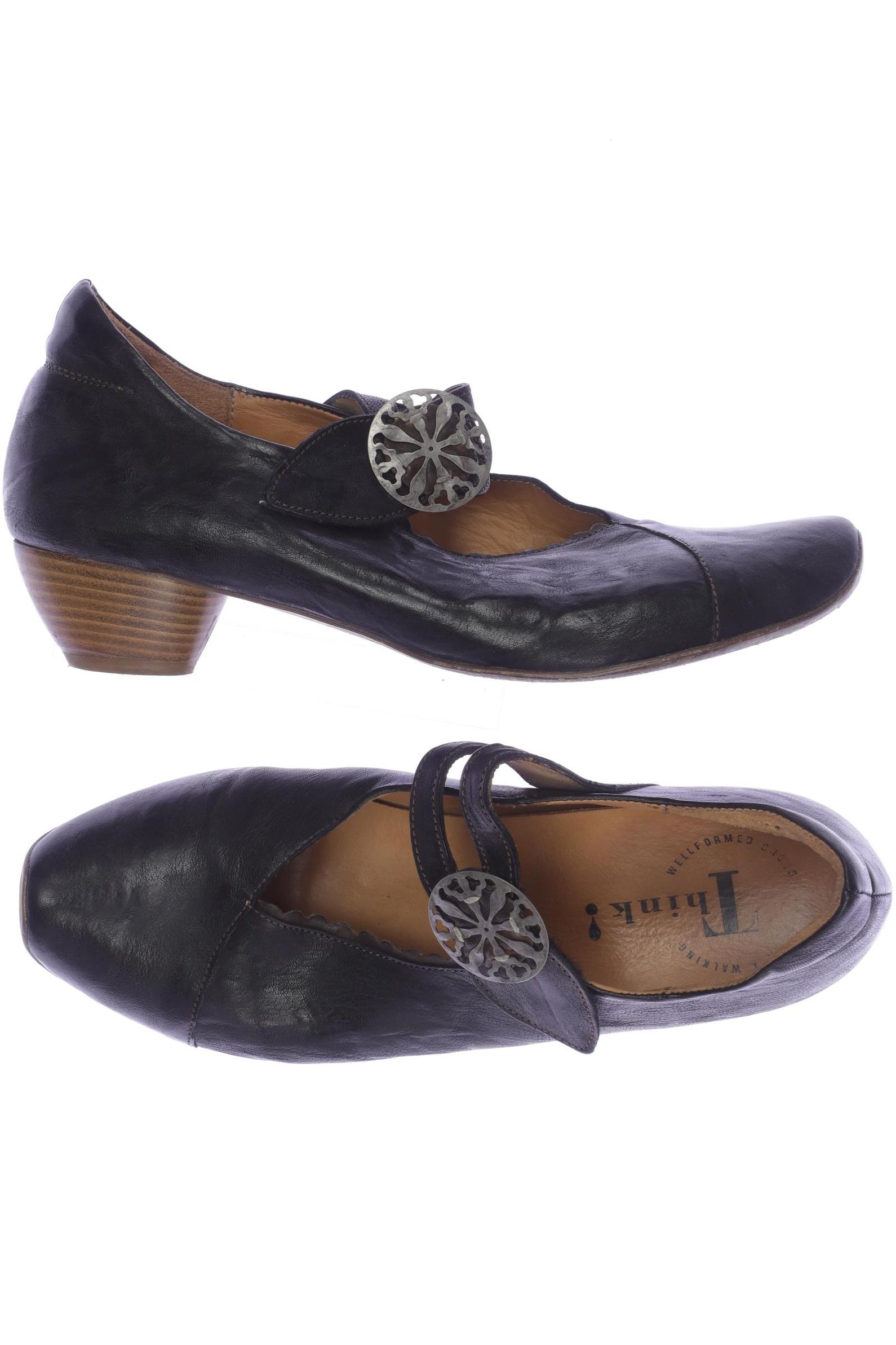 

Think! Damen Pumps, schwarz, Gr. 41.5