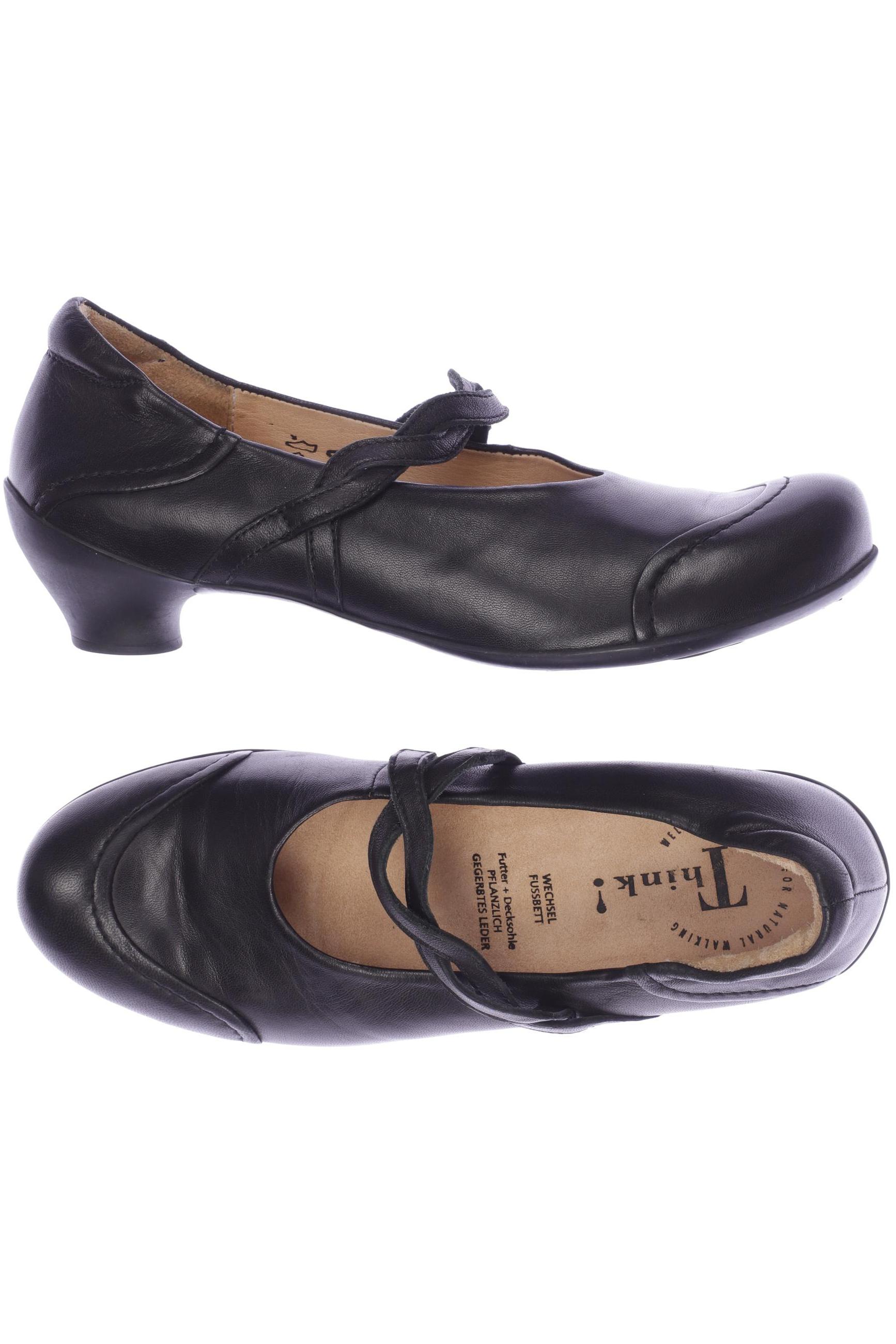 

Think! Damen Pumps, schwarz, Gr. 39.5
