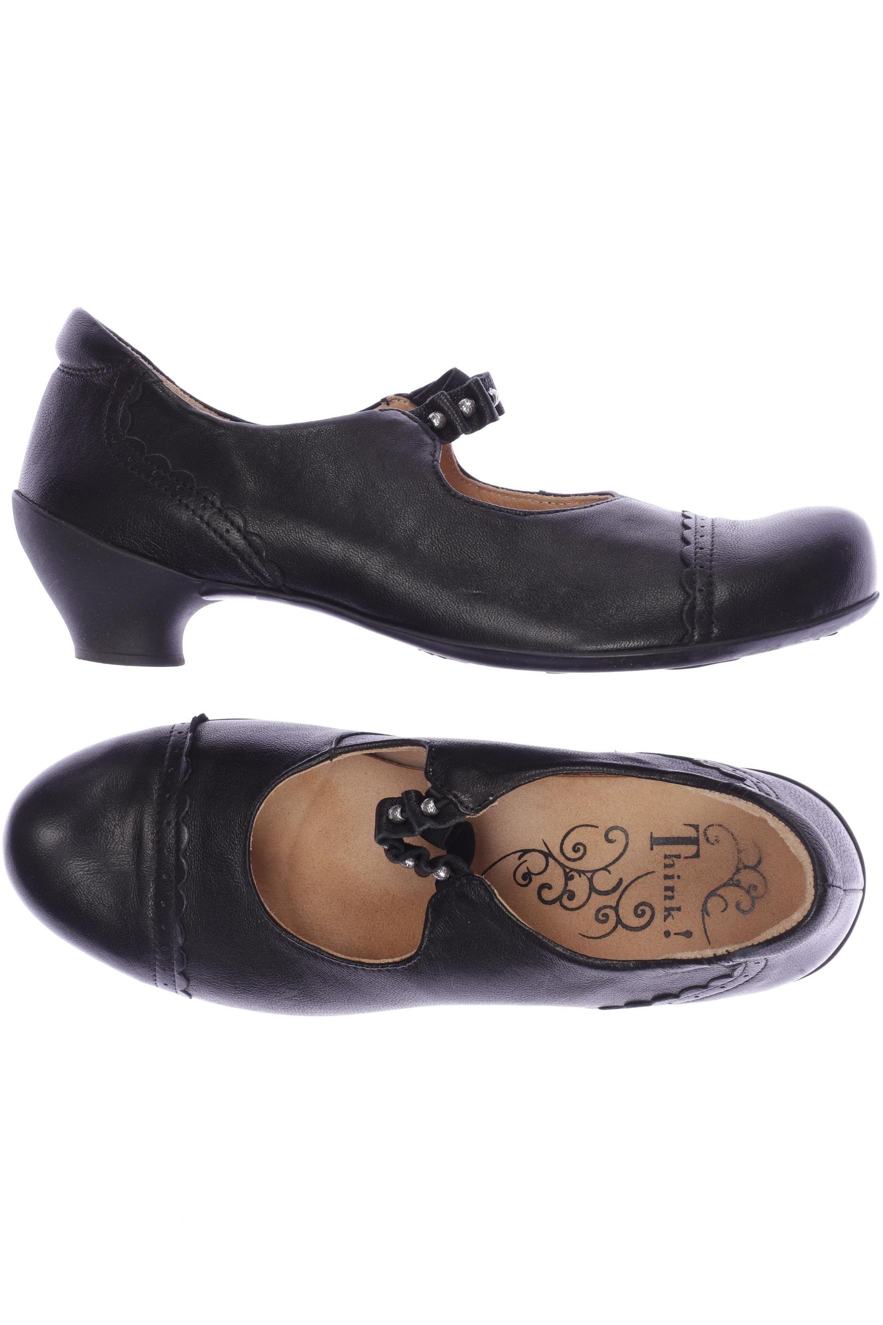

Think! Damen Pumps, schwarz, Gr. 39.5
