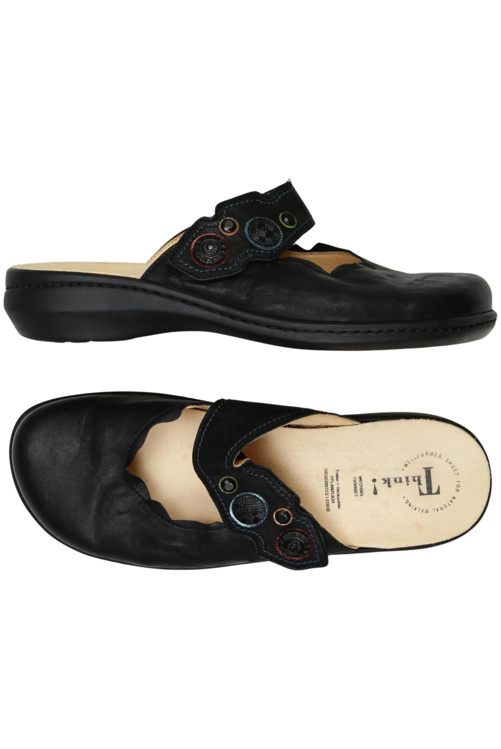 

Think! Damen Sandale, schwarz, Gr. 41