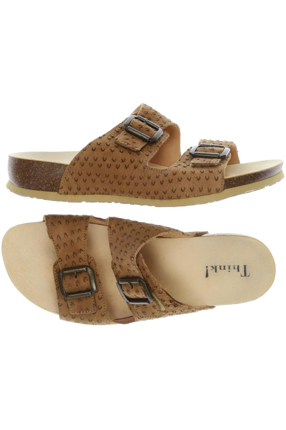 

Think! Damen Sandale, braun, Gr. 40