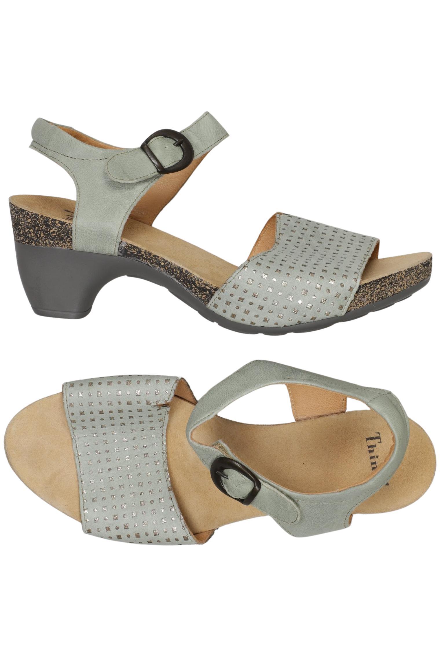 

Think! Damen Sandale, hellgrün, Gr. 41