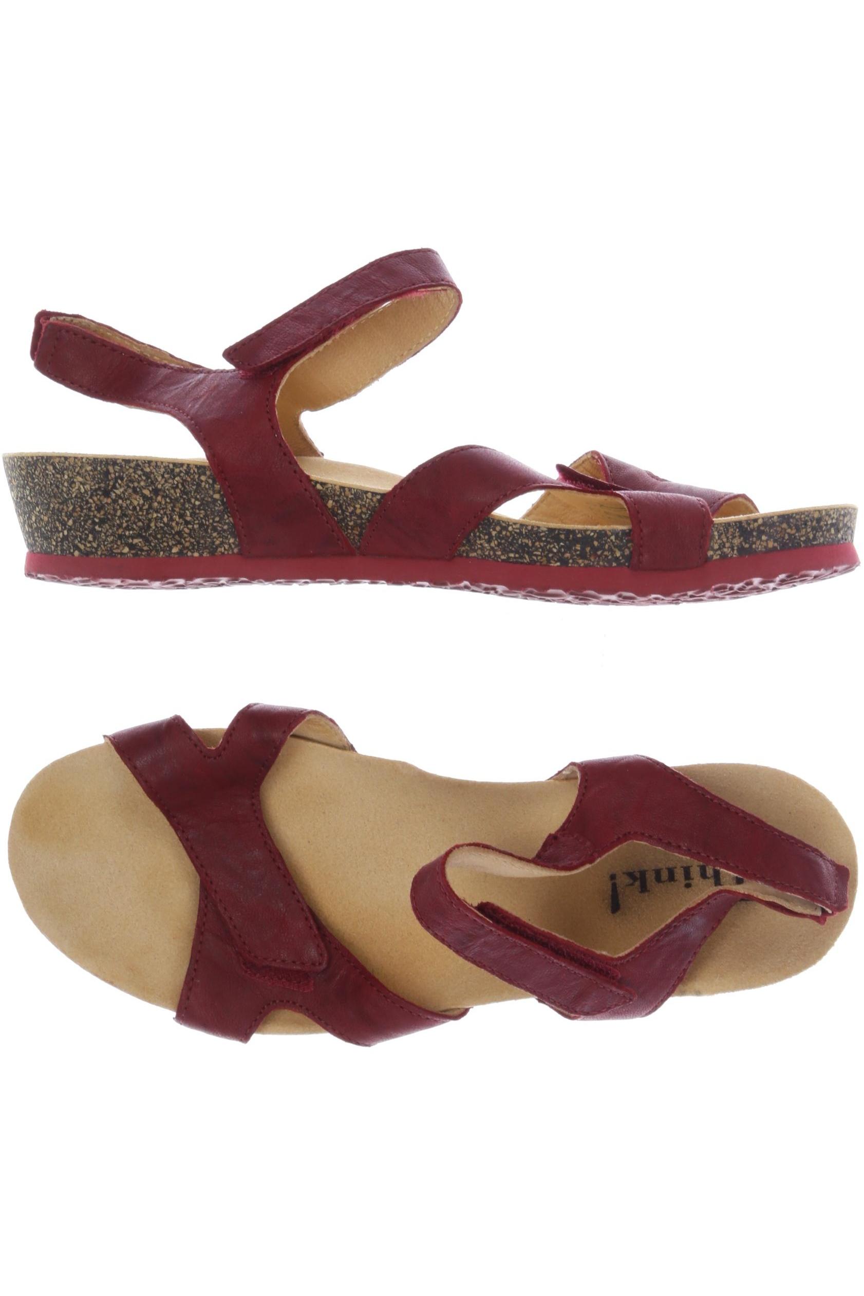 

Think! Damen Sandale, bordeaux, Gr. 37