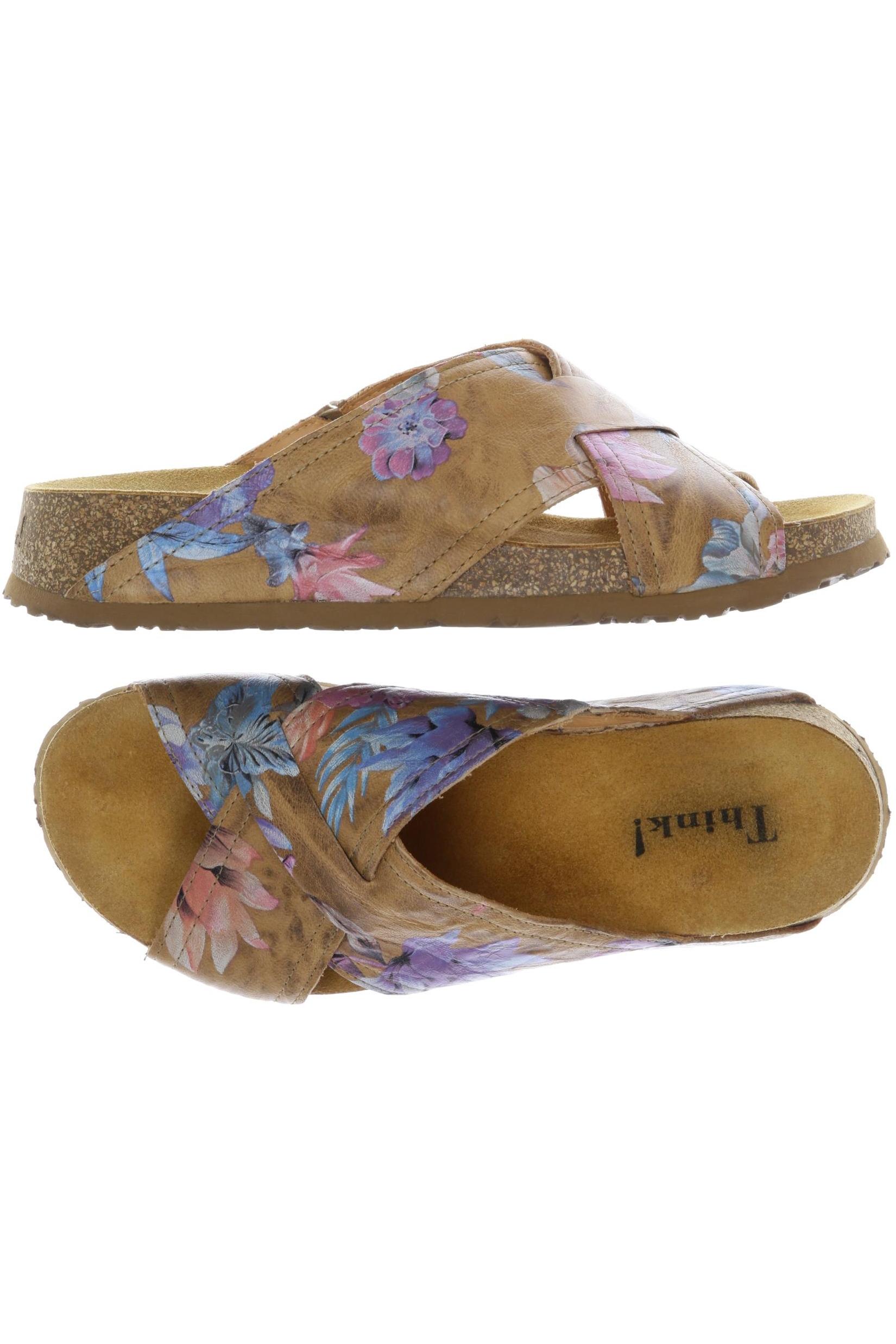 

Think! Damen Sandale, beige, Gr. 38