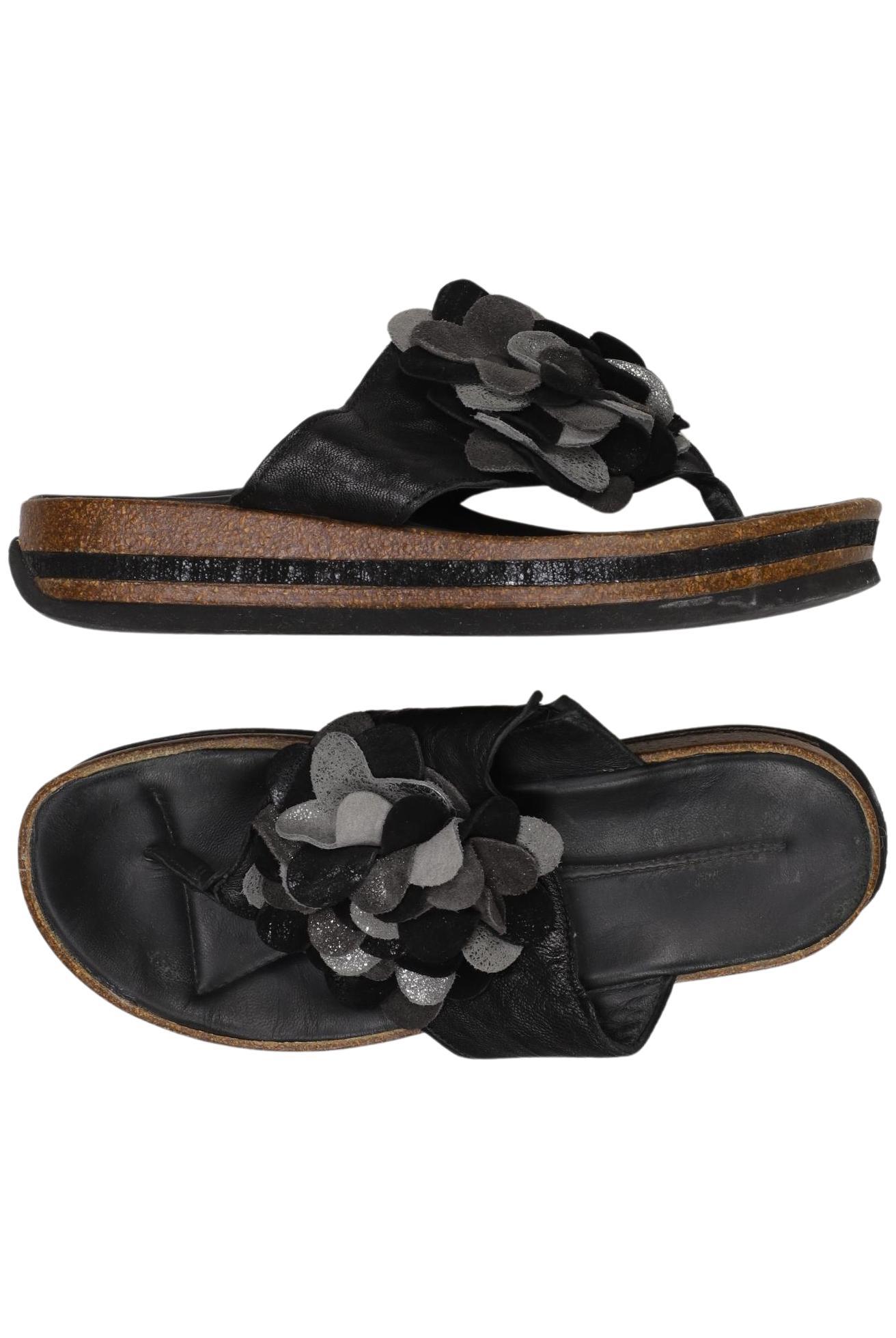 

Think! Damen Sandale, schwarz, Gr. 38