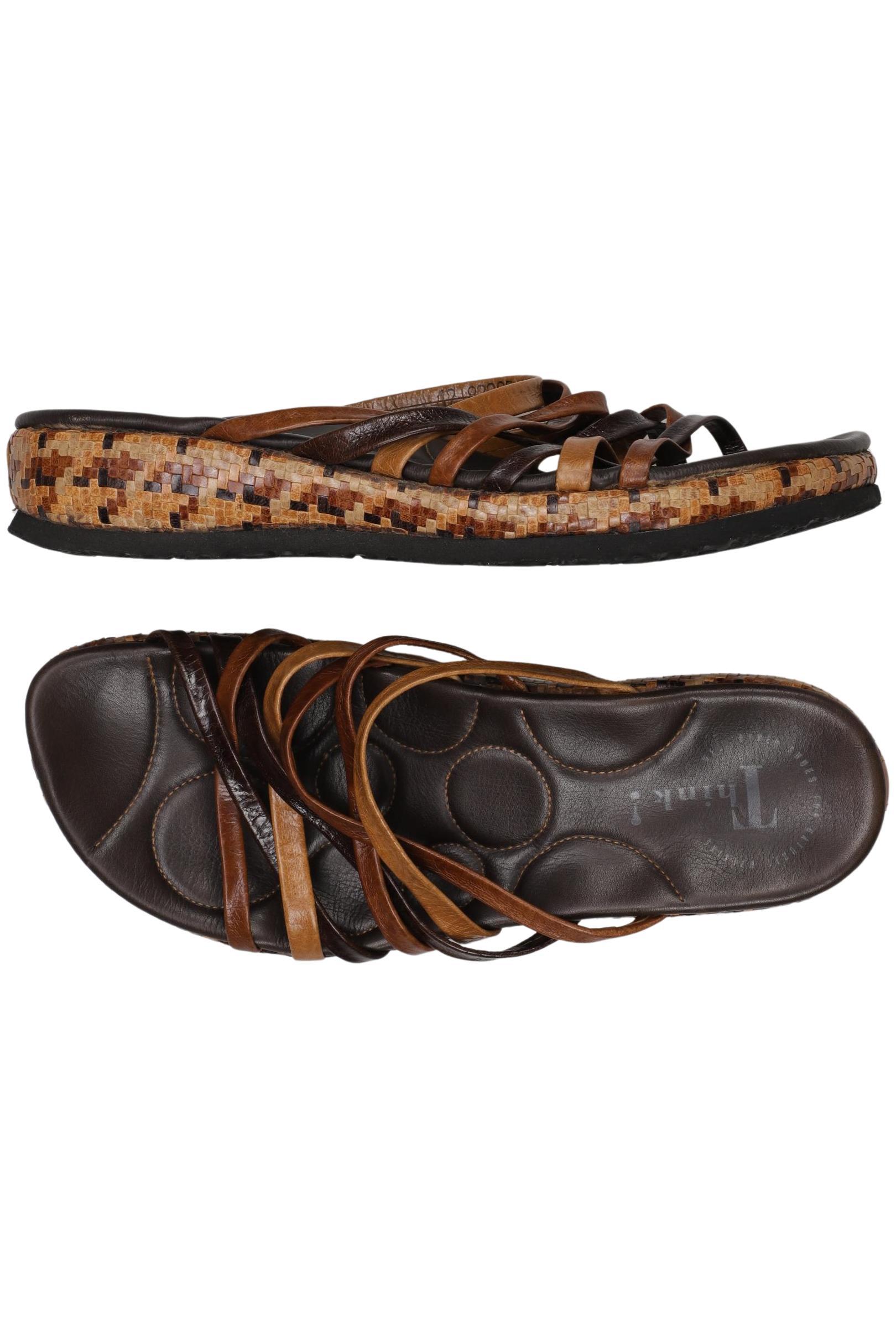 

Think! Damen Sandale, braun, Gr. 41