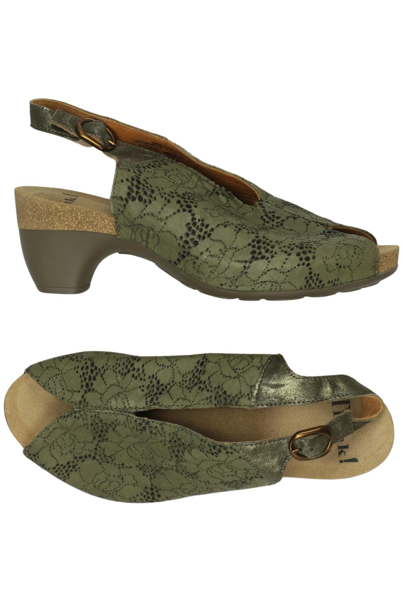 

Think! Damen Sandale, grün, Gr. 39