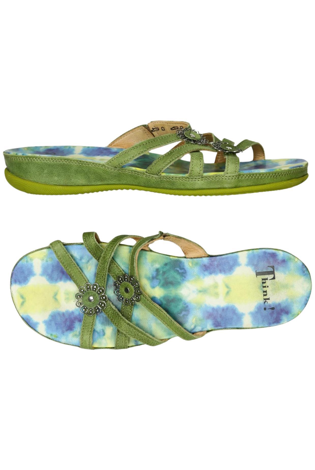 

Think! Damen Sandale, hellgrün, Gr. 41