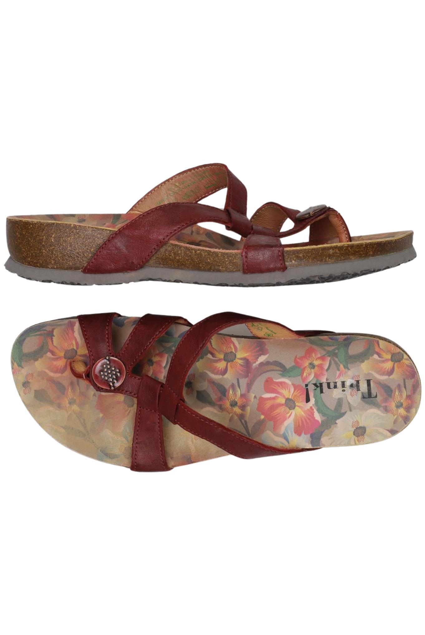 

Think! Damen Sandale, rot, Gr. 37