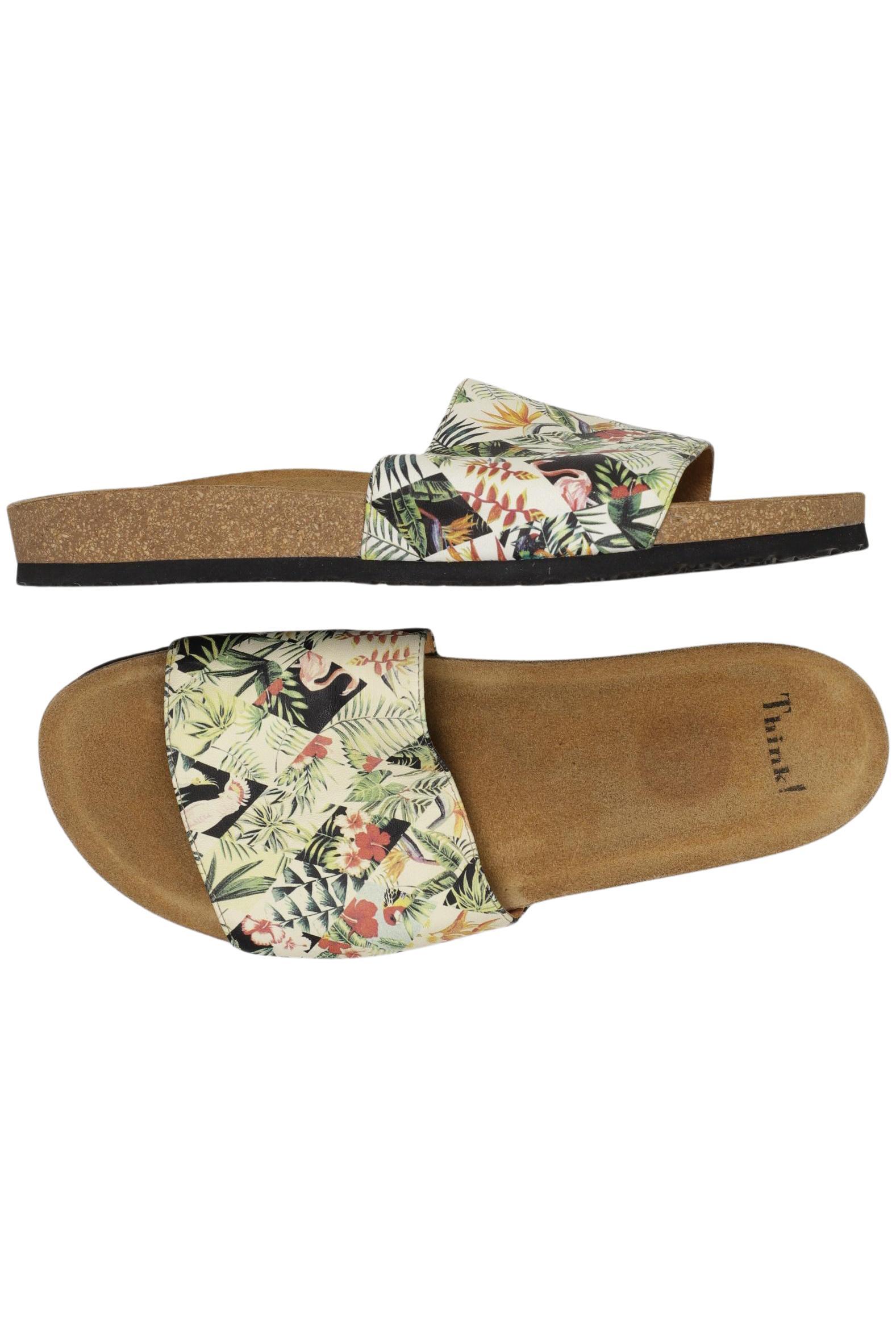 

Think! Damen Sandale, beige, Gr. 5