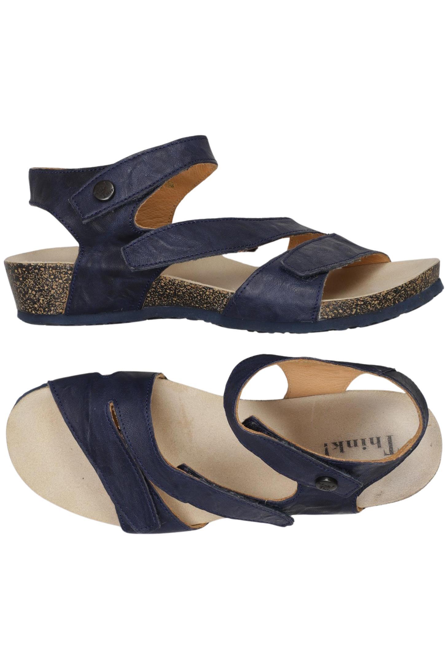 

Think! Damen Sandale, marineblau, Gr. 38