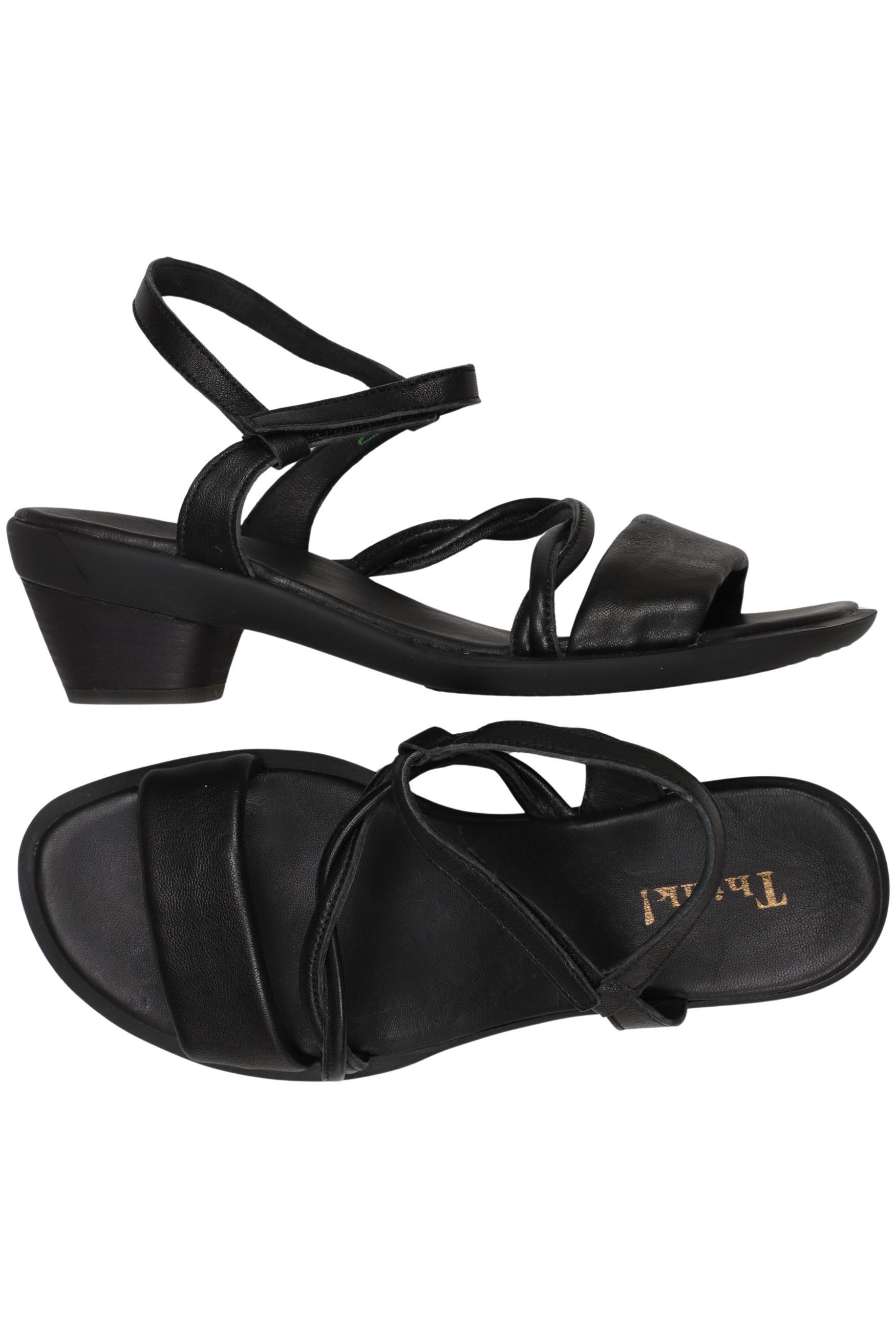 

Think! Damen Sandale, schwarz, Gr. 42