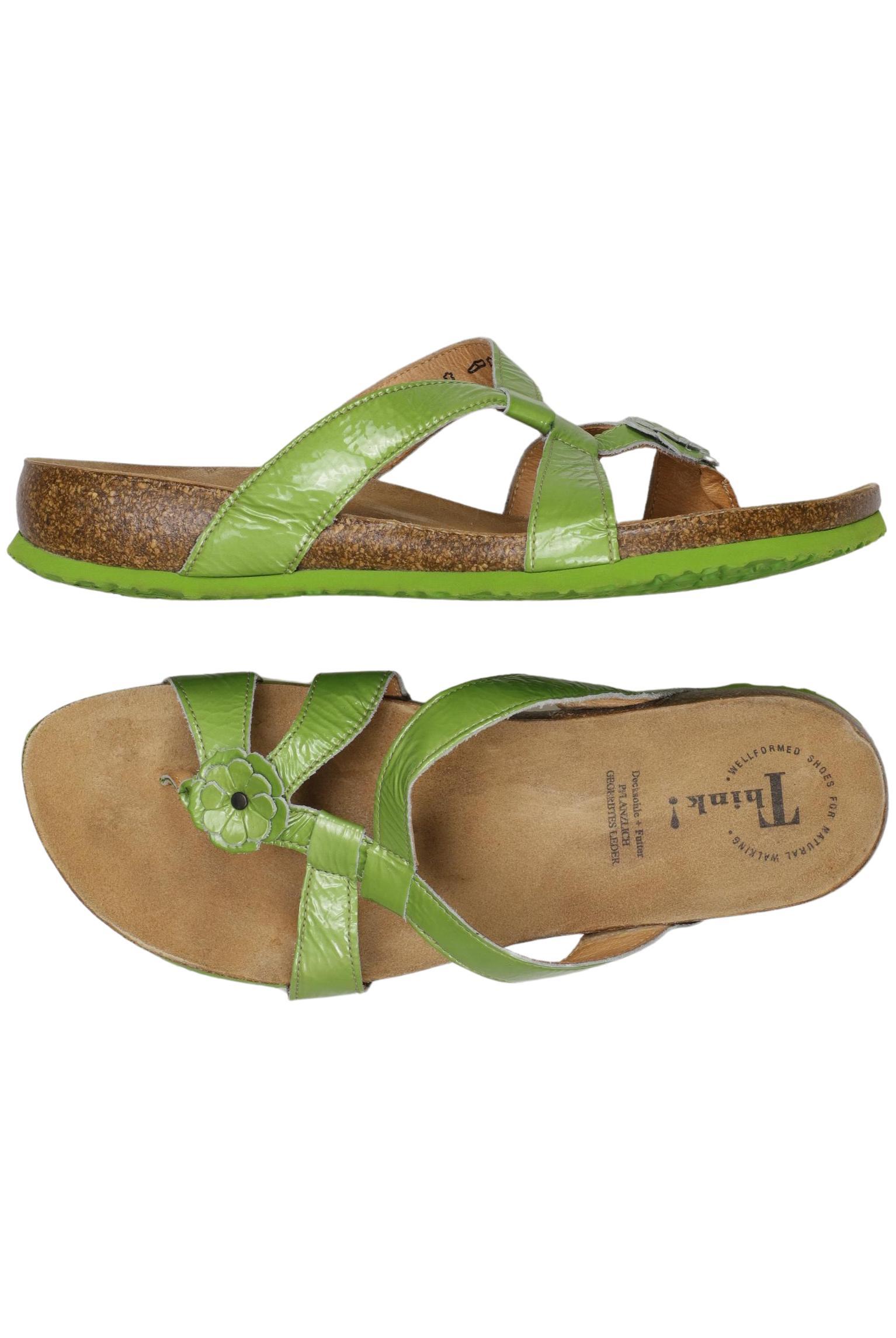 

Think! Damen Sandale, grün, Gr. 42