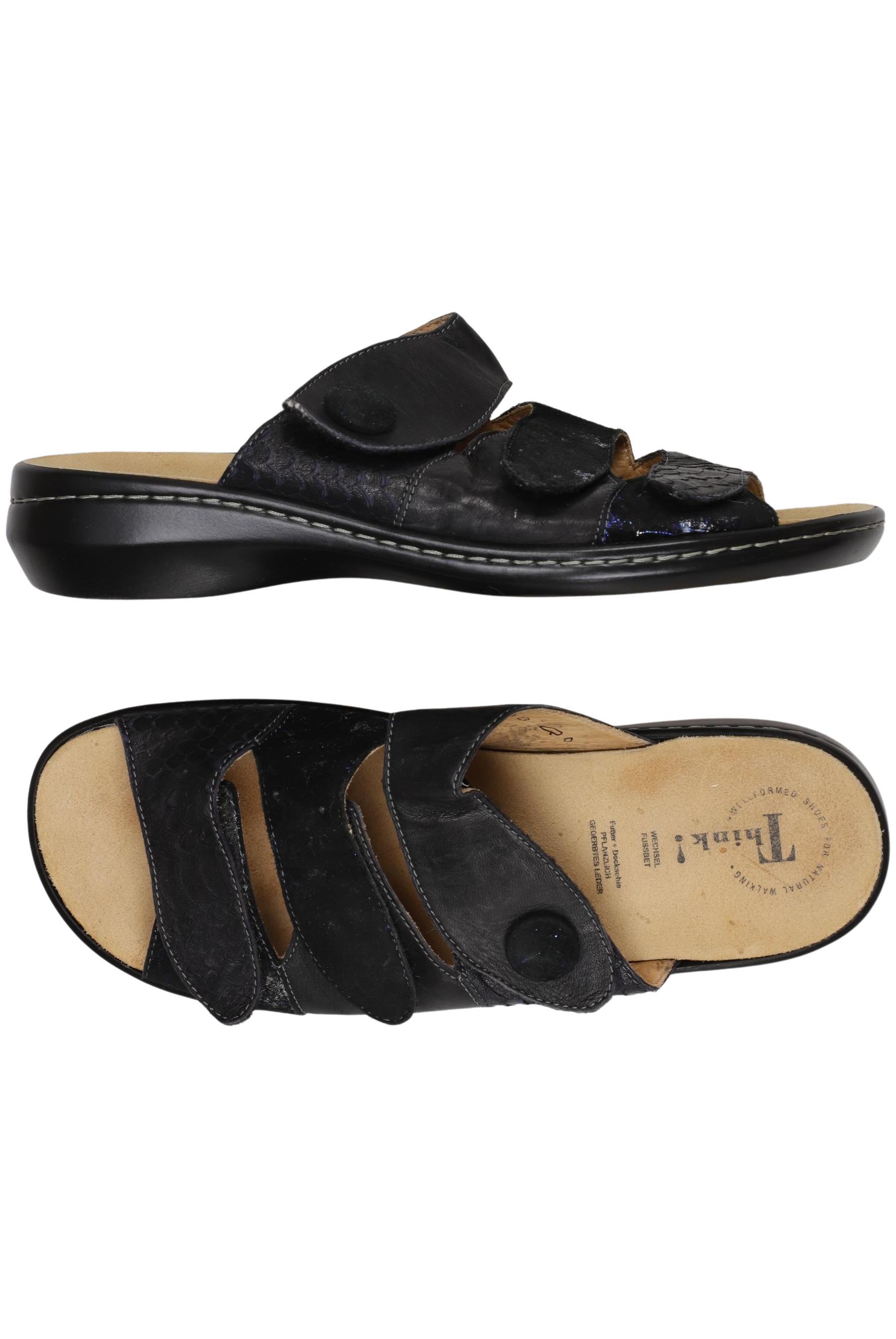 

Think! Damen Sandale, schwarz, Gr. 42