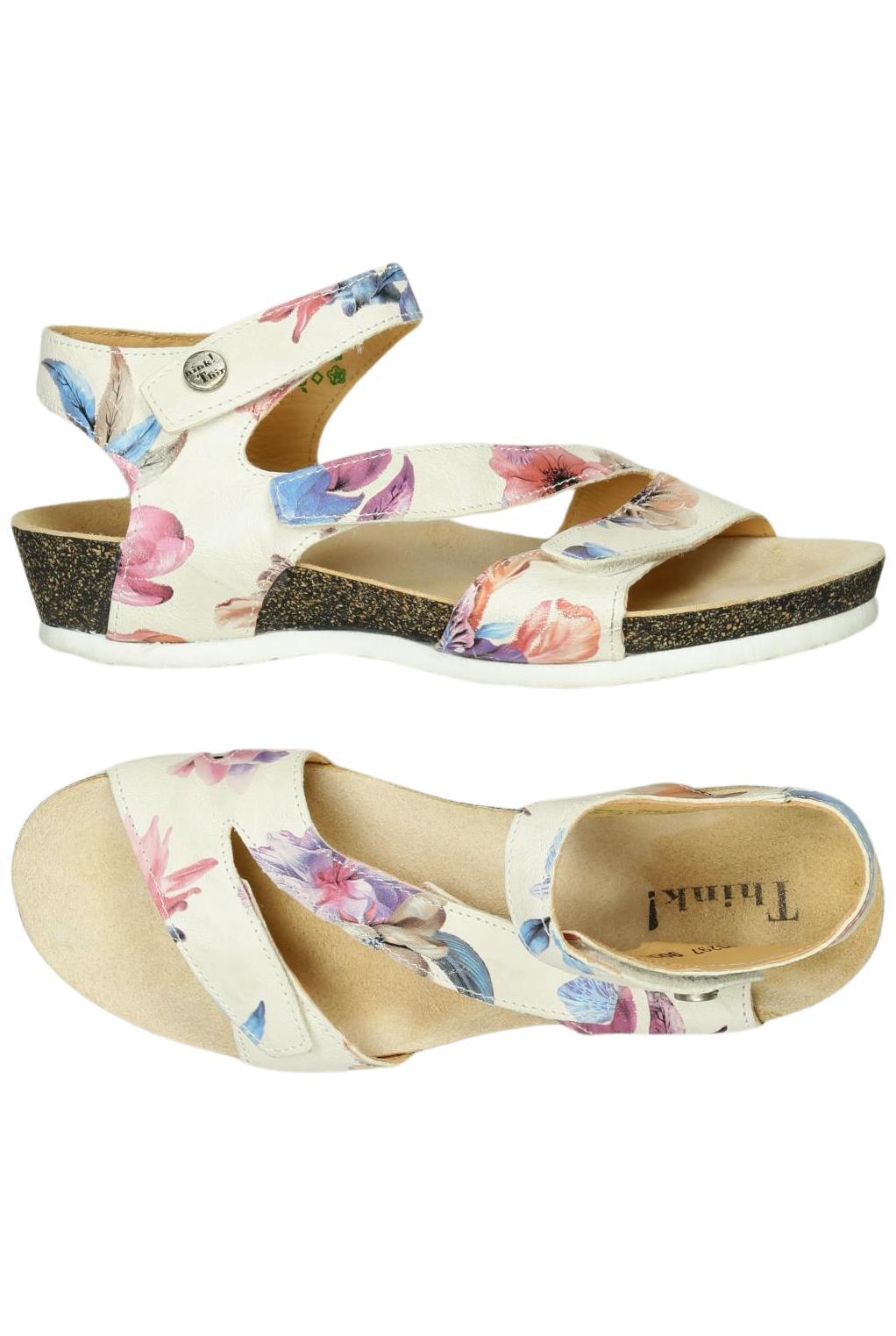 

Think! Damen Sandale, weiß, Gr. 37